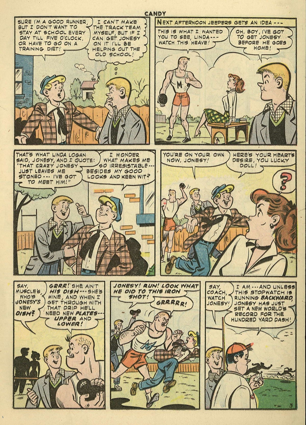 Read online Candy comic -  Issue #52 - 17
