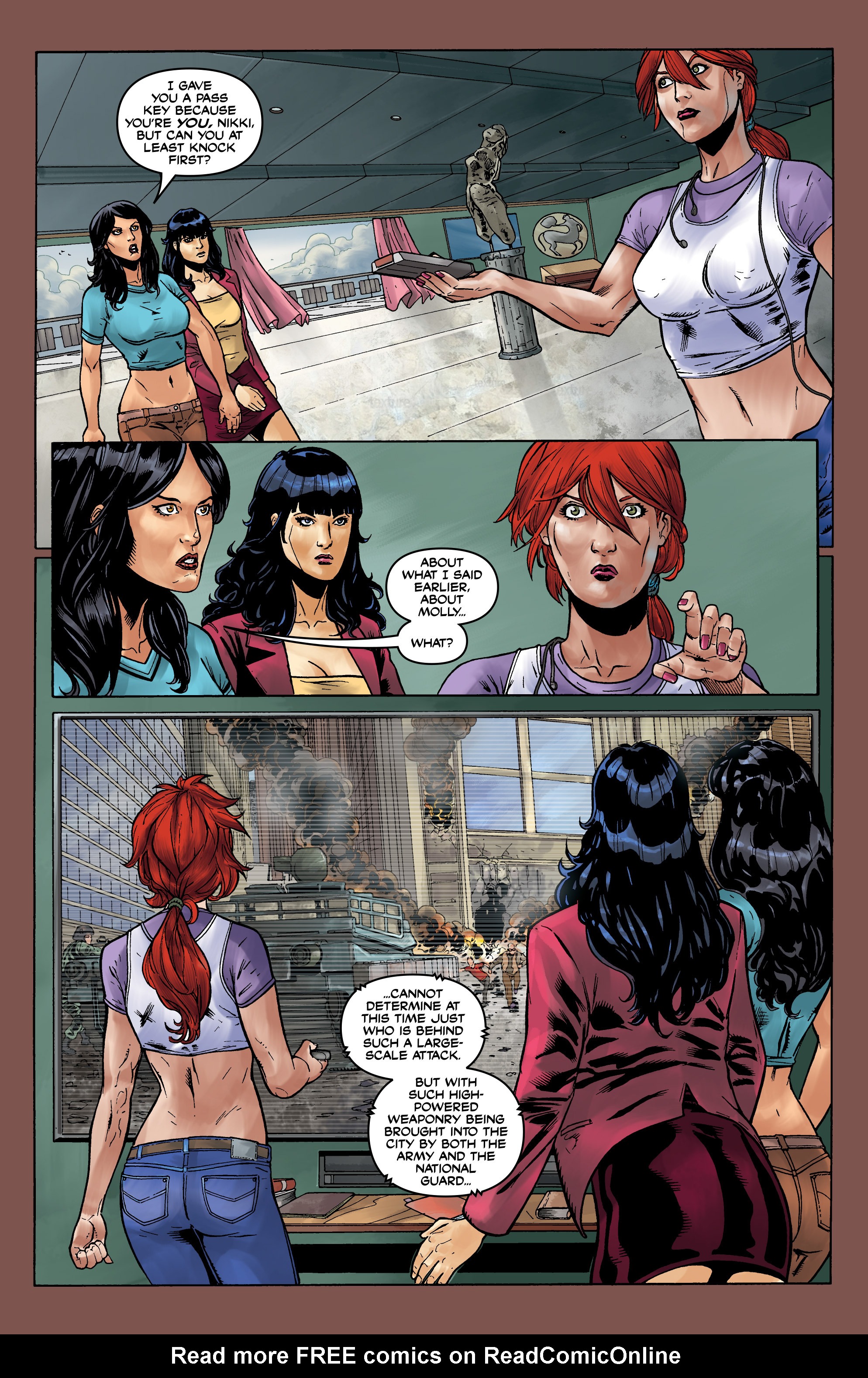 Read online War Goddess comic -  Issue #10 - 20
