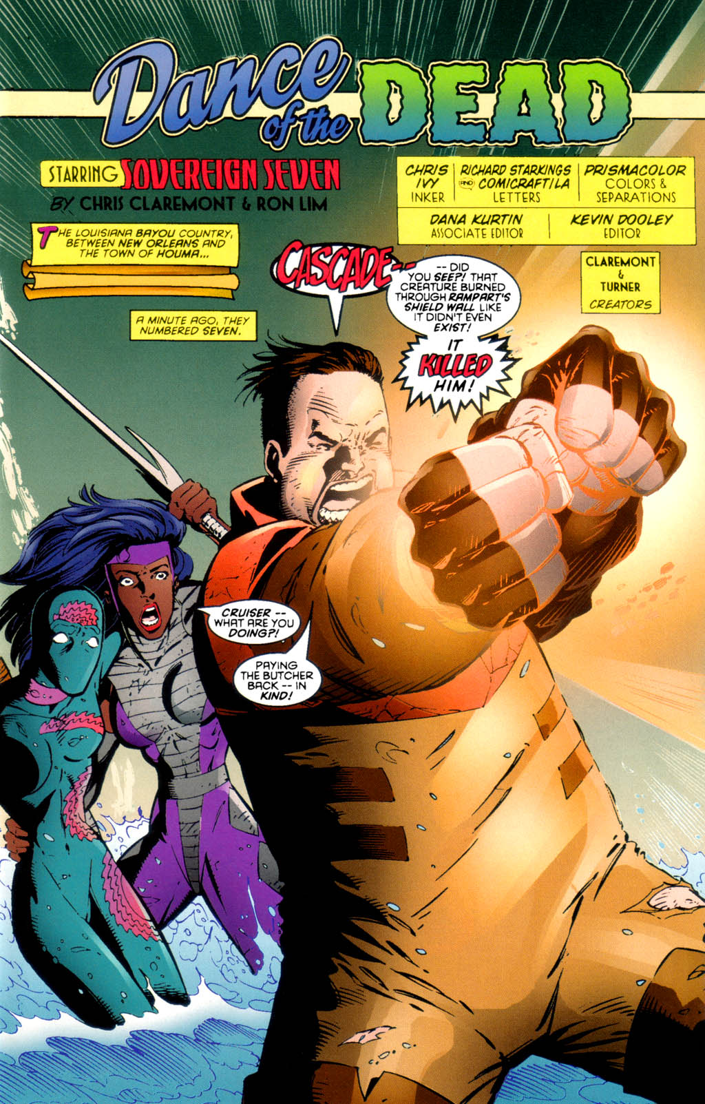 Read online Sovereign Seven comic -  Issue #30 - 2