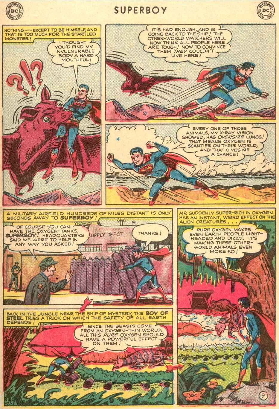 Read online Superboy (1949) comic -  Issue #22 - 10