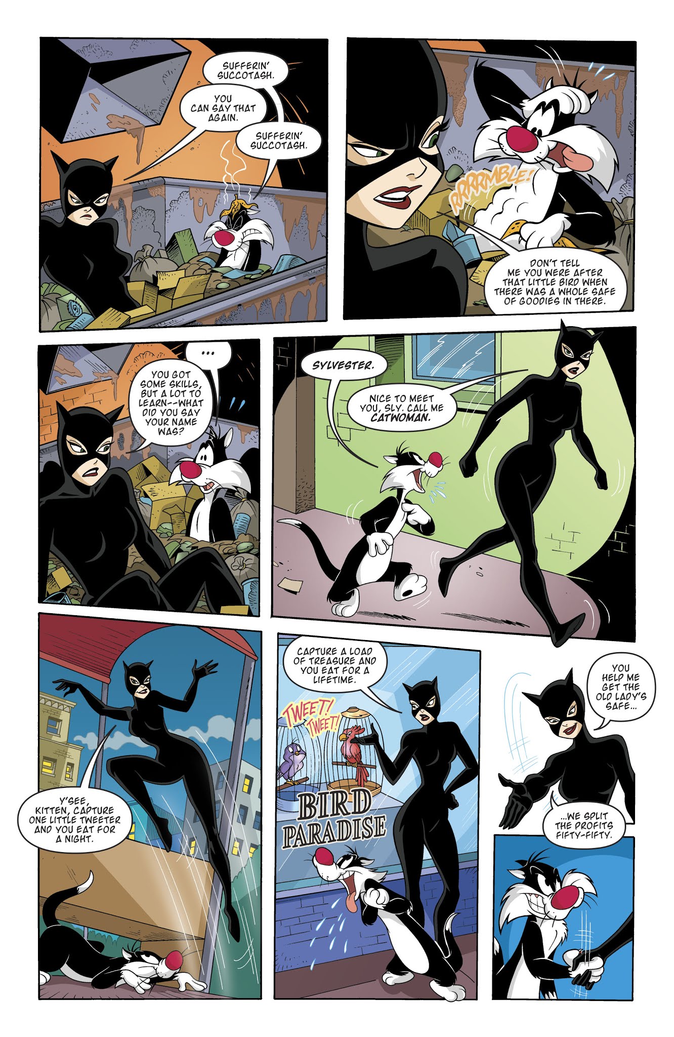 Read online Catwoman/Tweety and Sylvester comic -  Issue # Full - 36