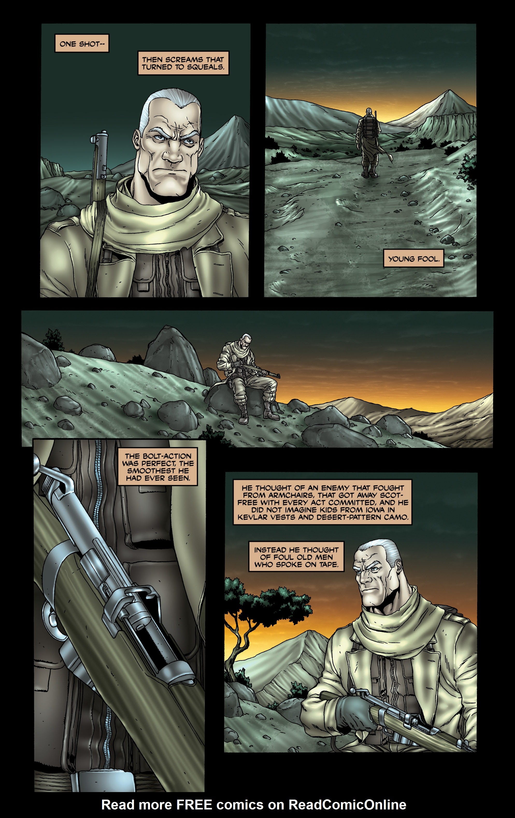 Read online Garth Ennis' 303 comic -  Issue #3 - 21