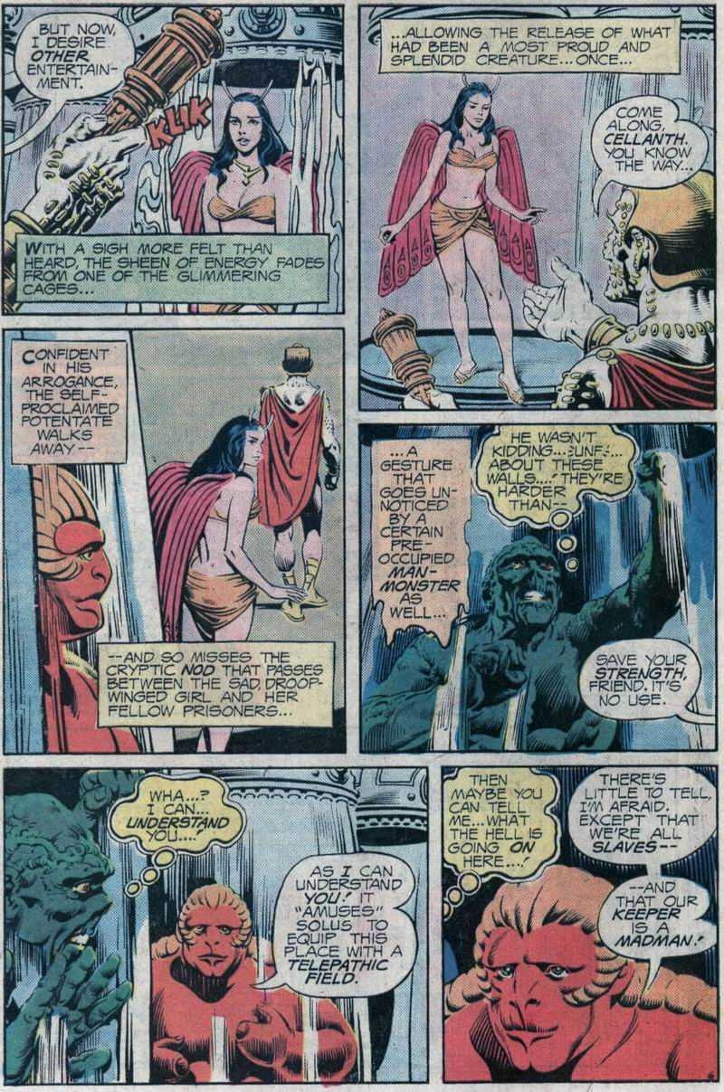 Read online Swamp Thing (1972) comic -  Issue #21 - 7
