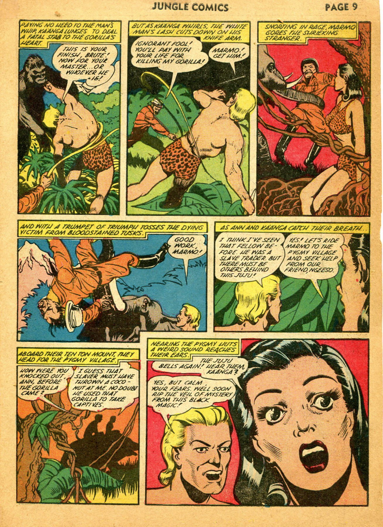 Read online Jungle Comics comic -  Issue #35 - 11