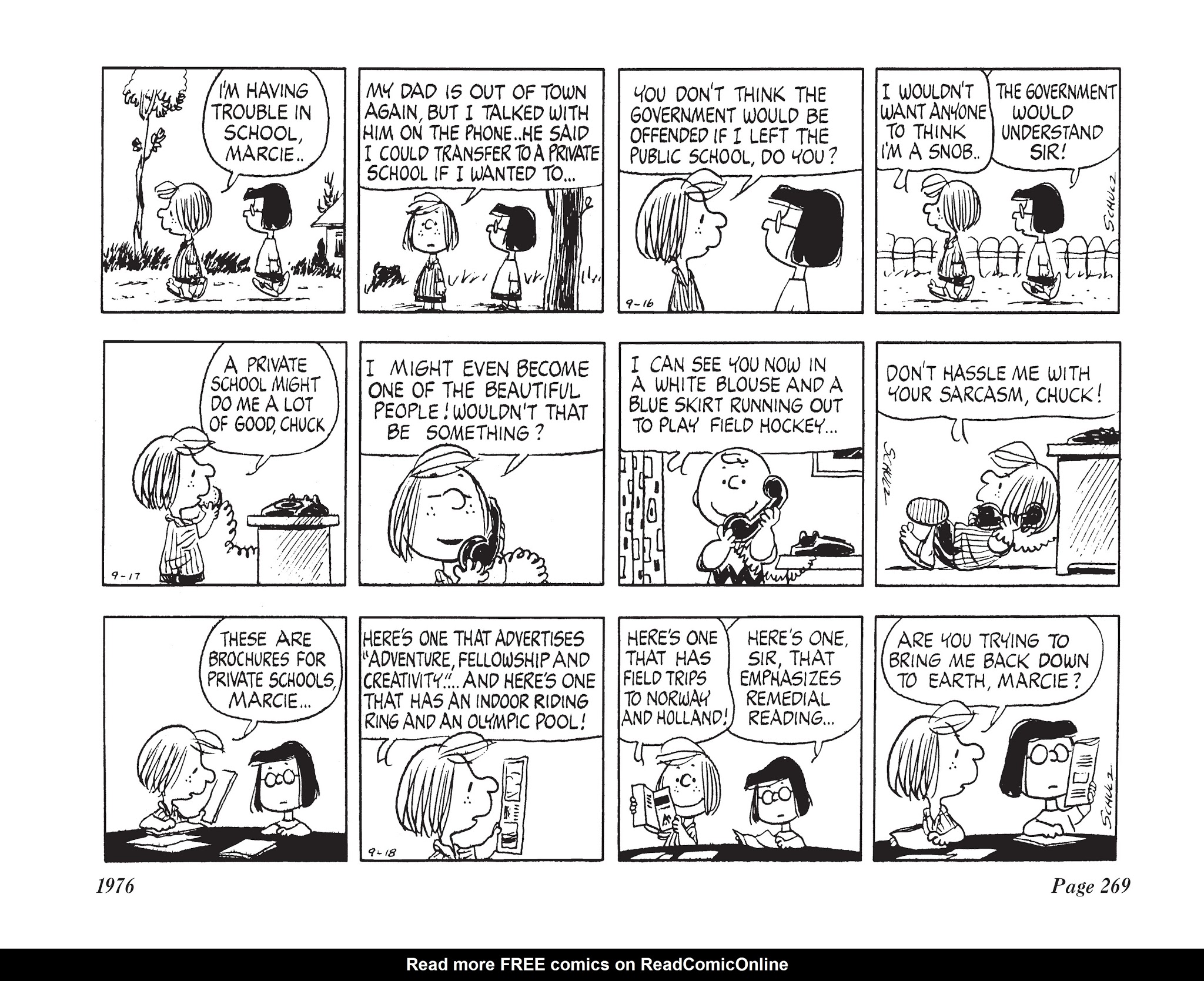 Read online The Complete Peanuts comic -  Issue # TPB 13 - 285