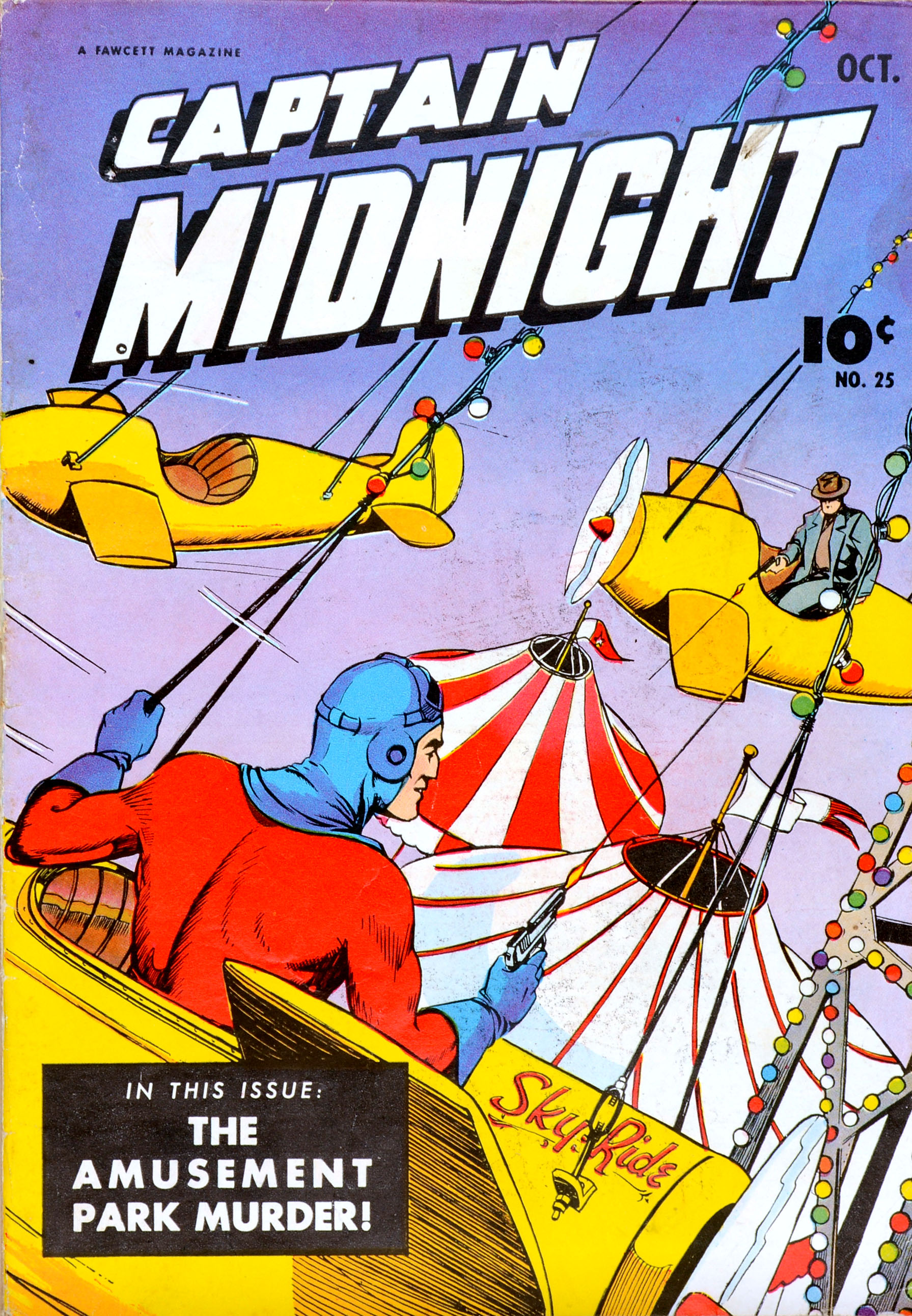 Read online Captain Midnight (1942) comic -  Issue #25 - 1