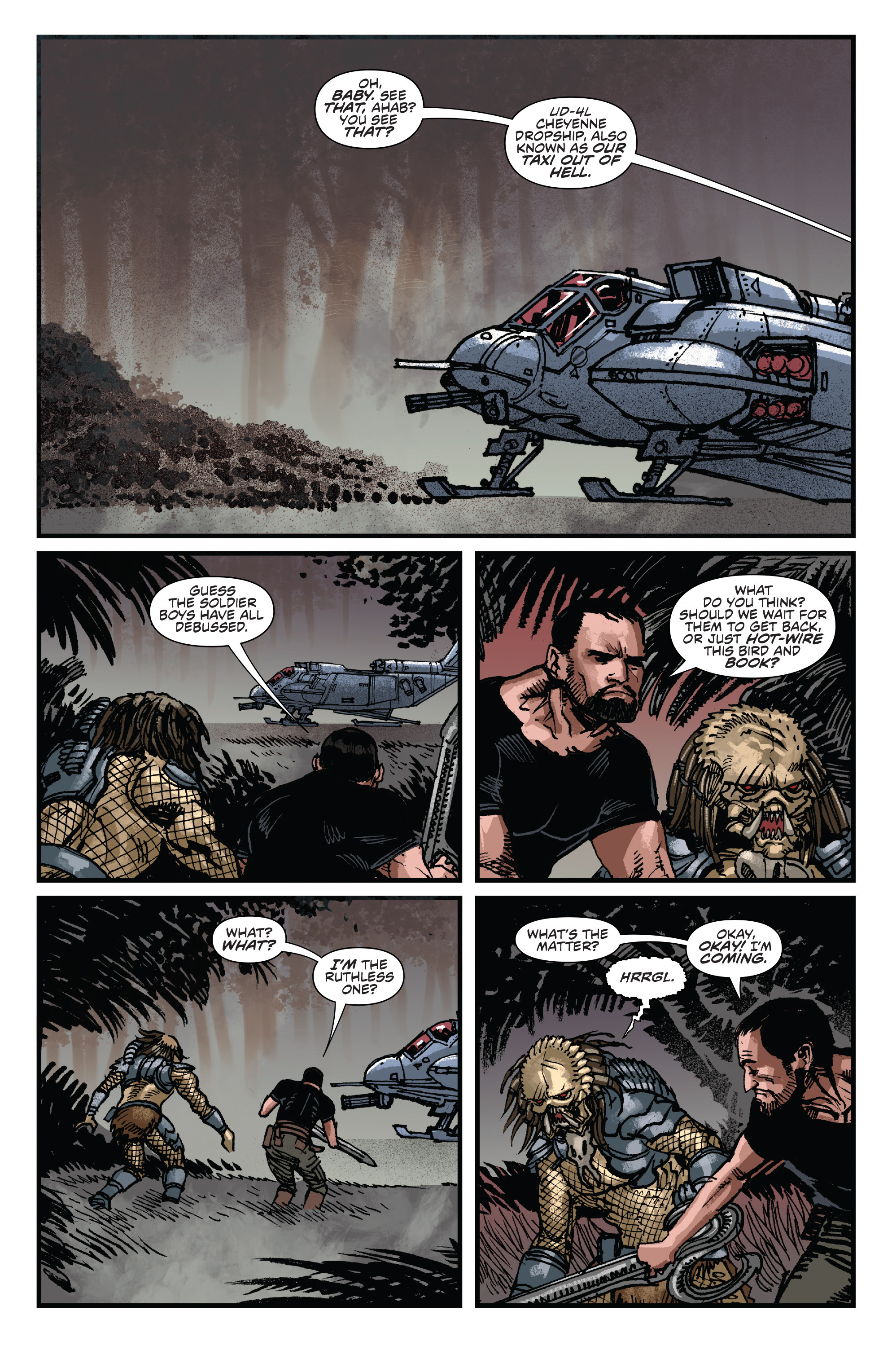 Read online Aliens: Life And Death comic -  Issue #3 - 9