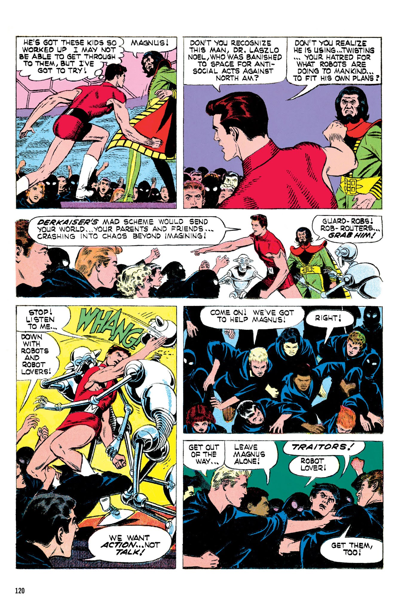 Read online Magnus, Robot Fighter Archives comic -  Issue # TPB 3 (Part 2) - 22