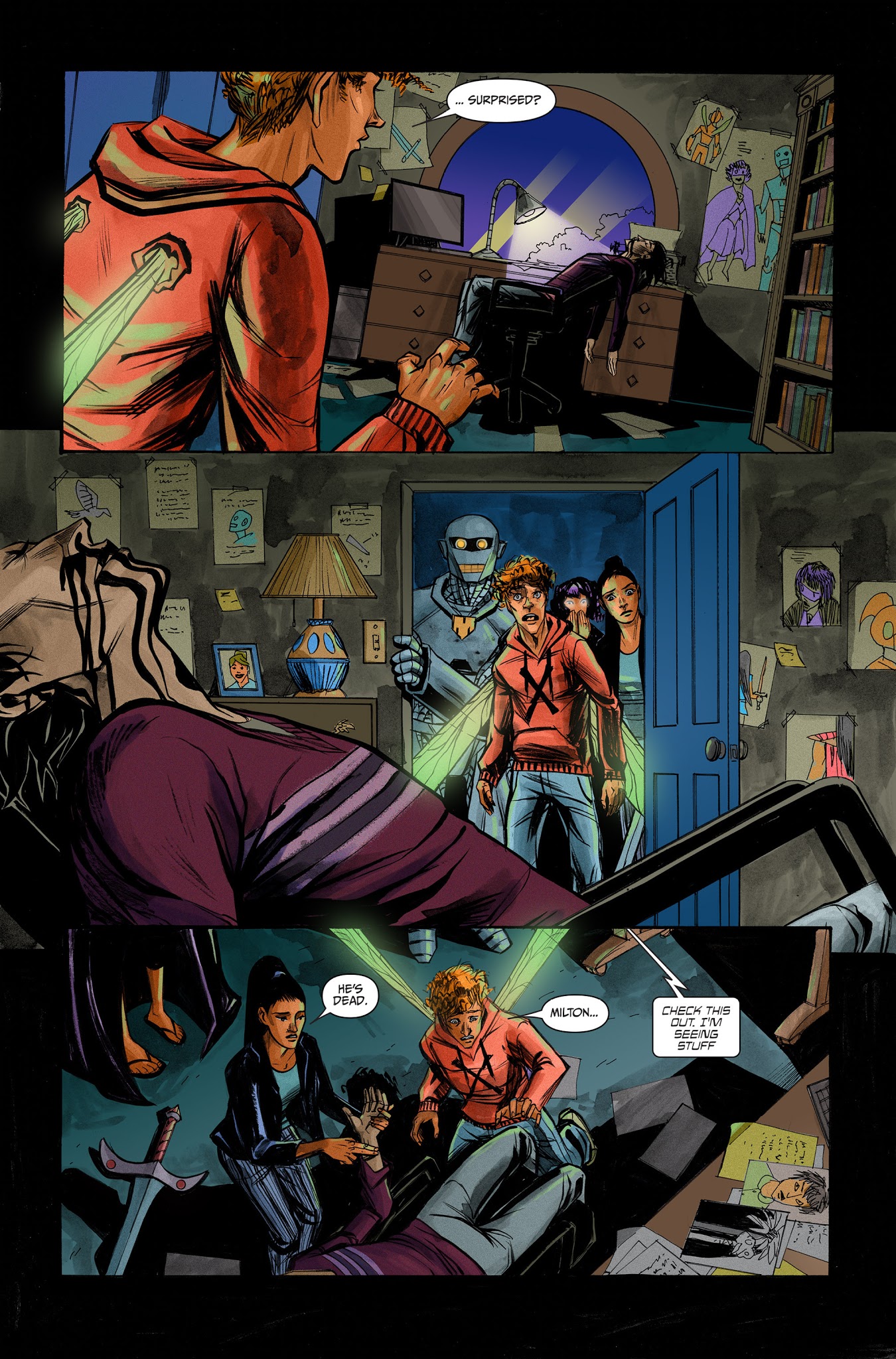 Read online The Pantheon Project comic -  Issue #1 - 24