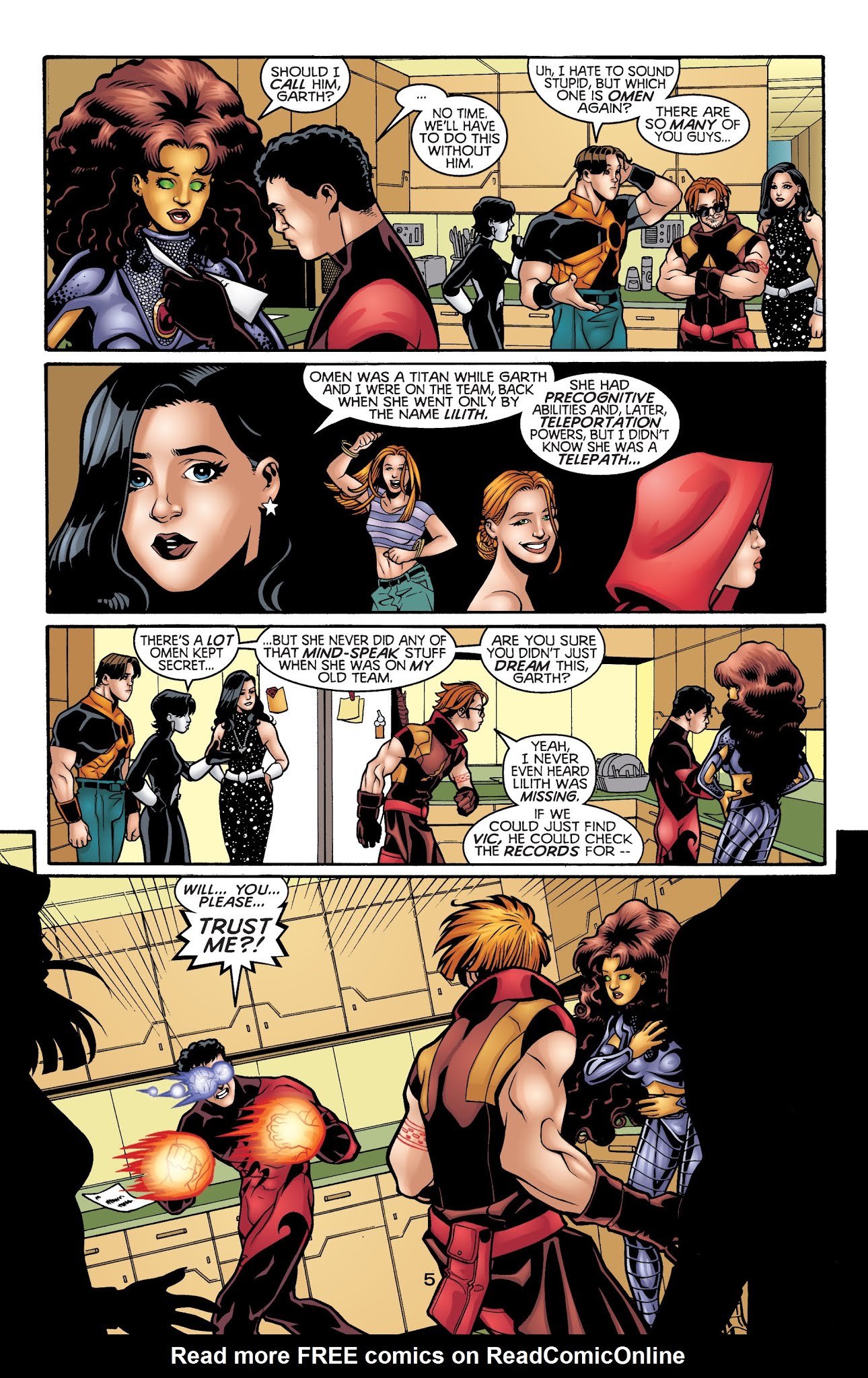 Read online The Titans (1999) comic -  Issue #14 - 6
