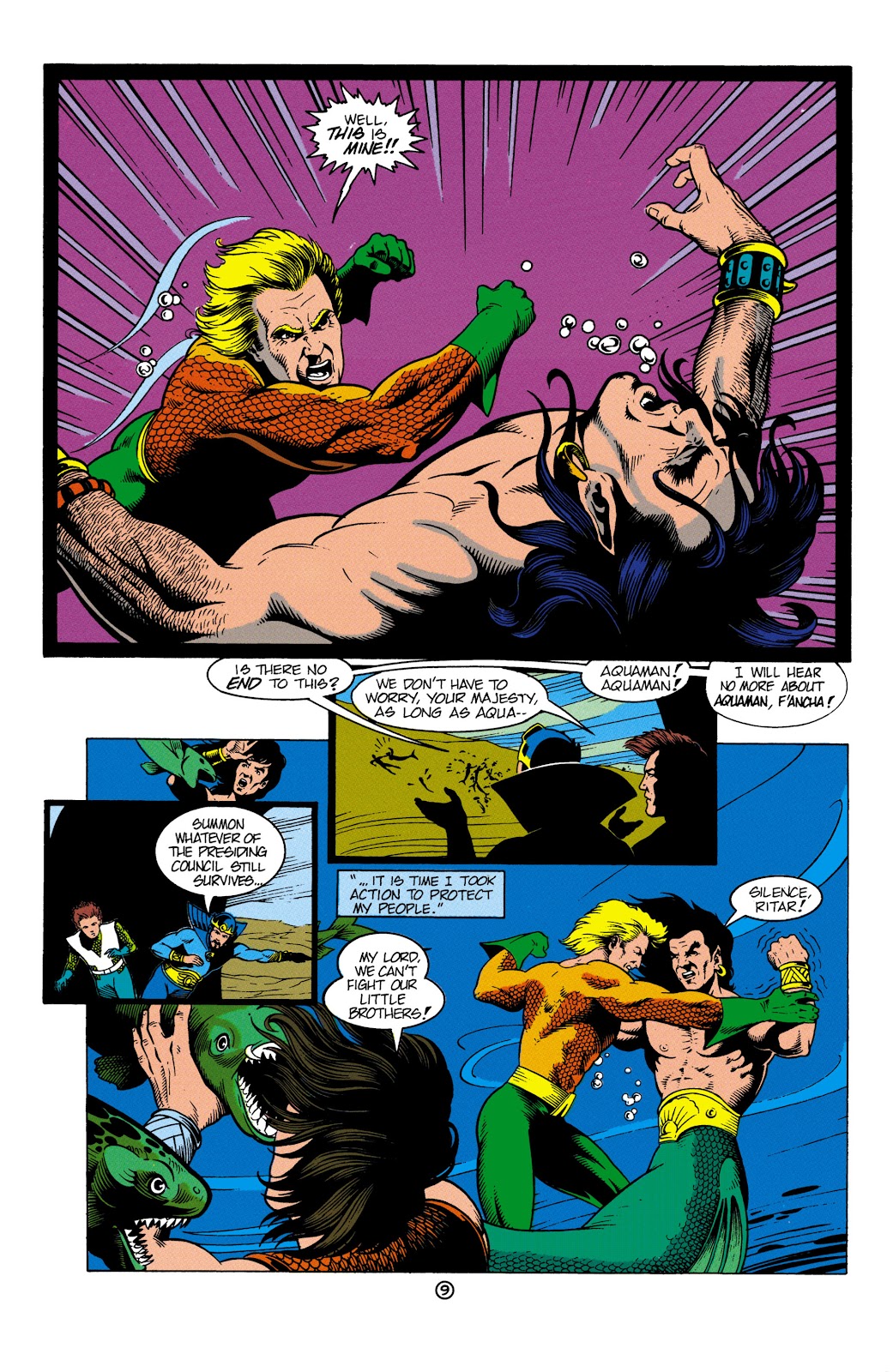 Aquaman (1991) Issue #4 #4 - English 10