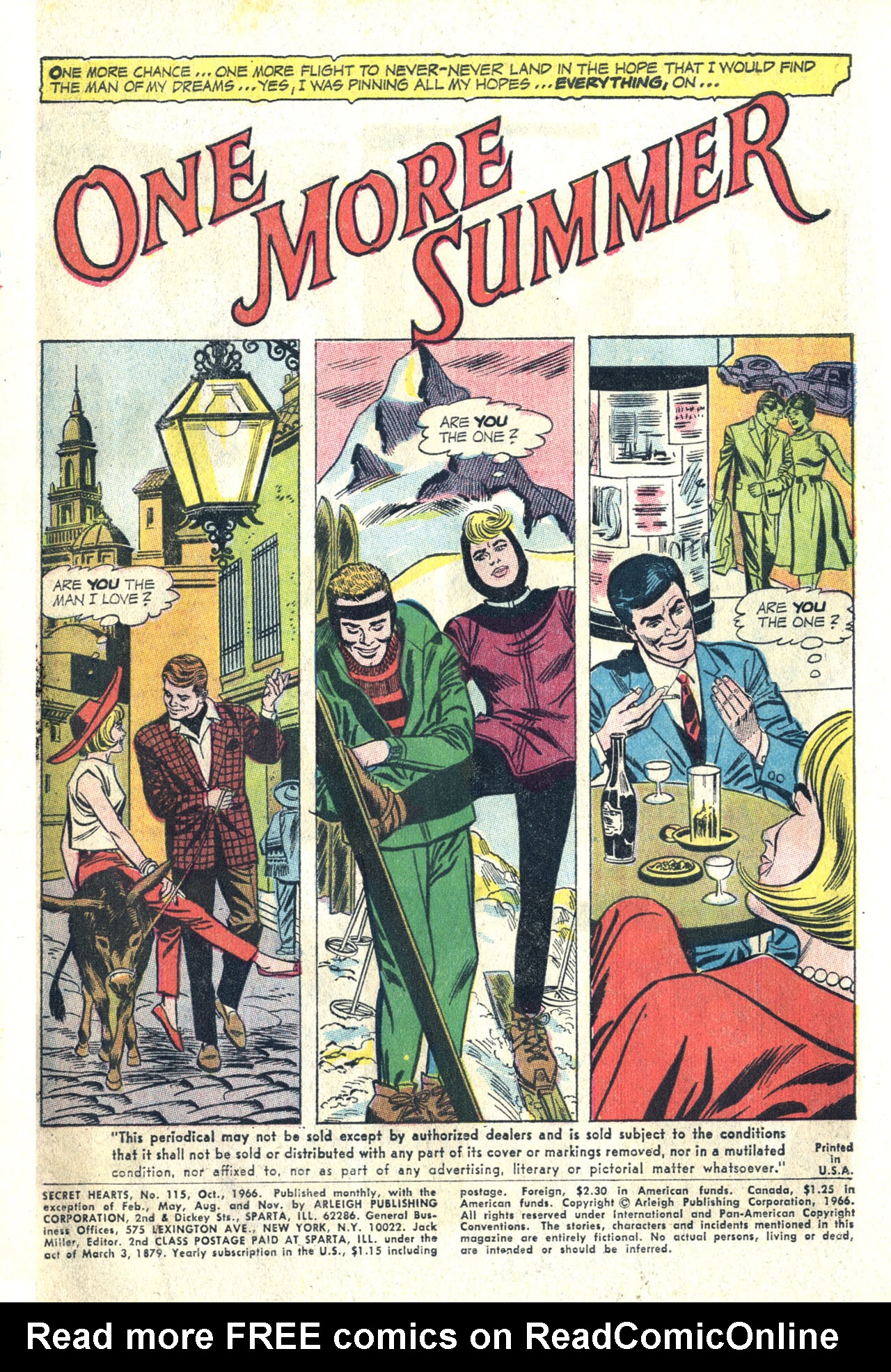 Read online Secret Hearts comic -  Issue #115 - 3