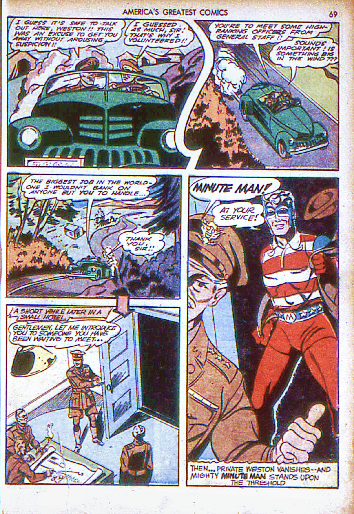 Read online America's Greatest Comics comic -  Issue #6 - 70