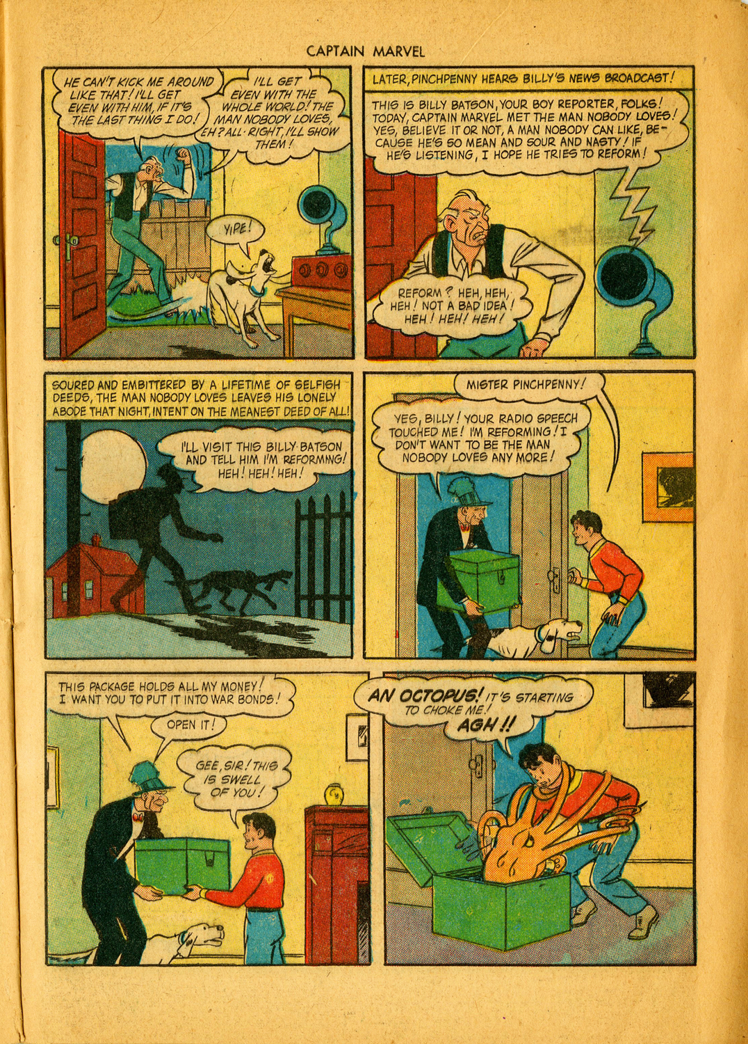 Read online Captain Marvel Adventures comic -  Issue #38 - 9