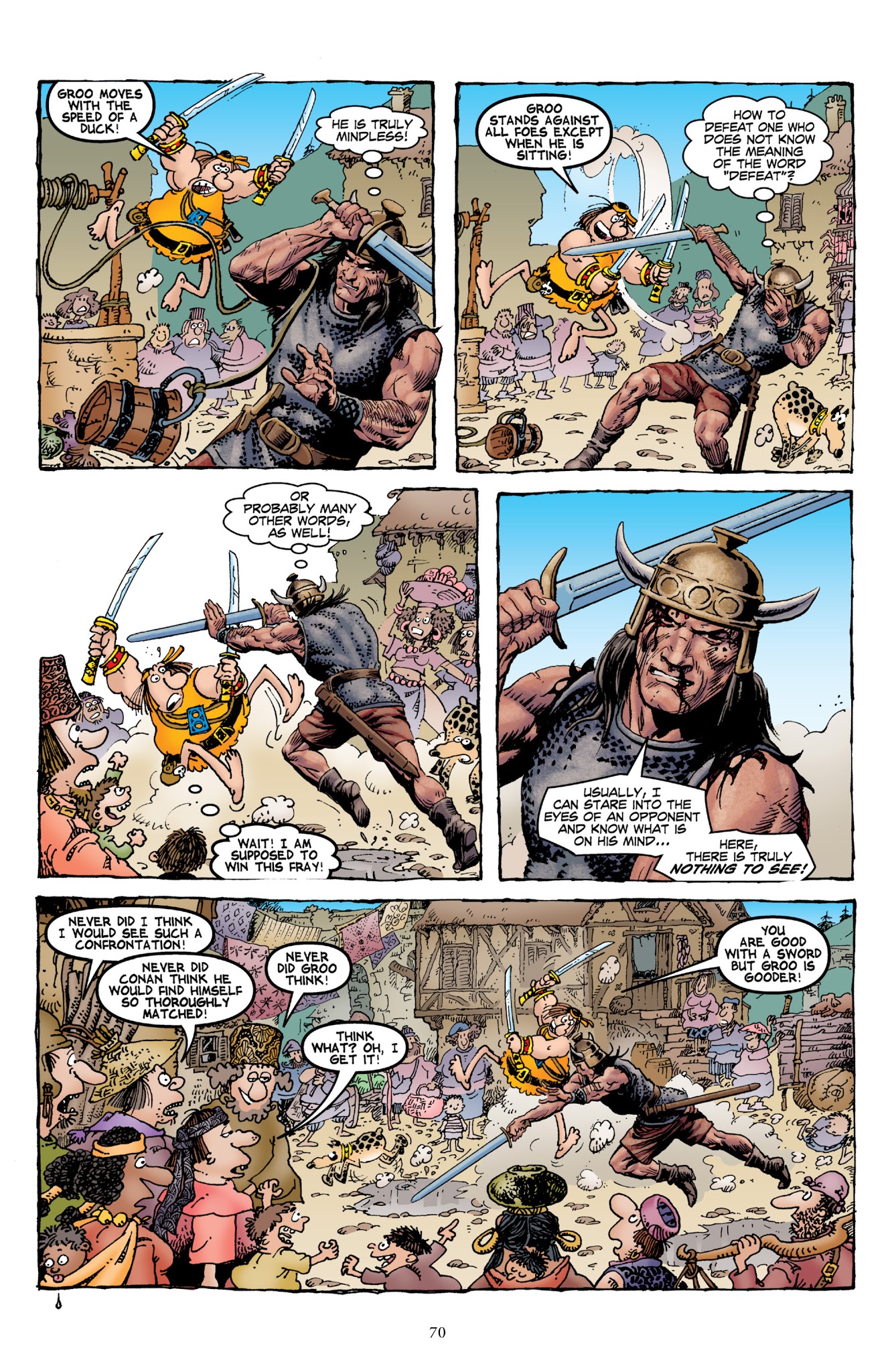 Read online Groo vs. Conan comic -  Issue # TPB - 72