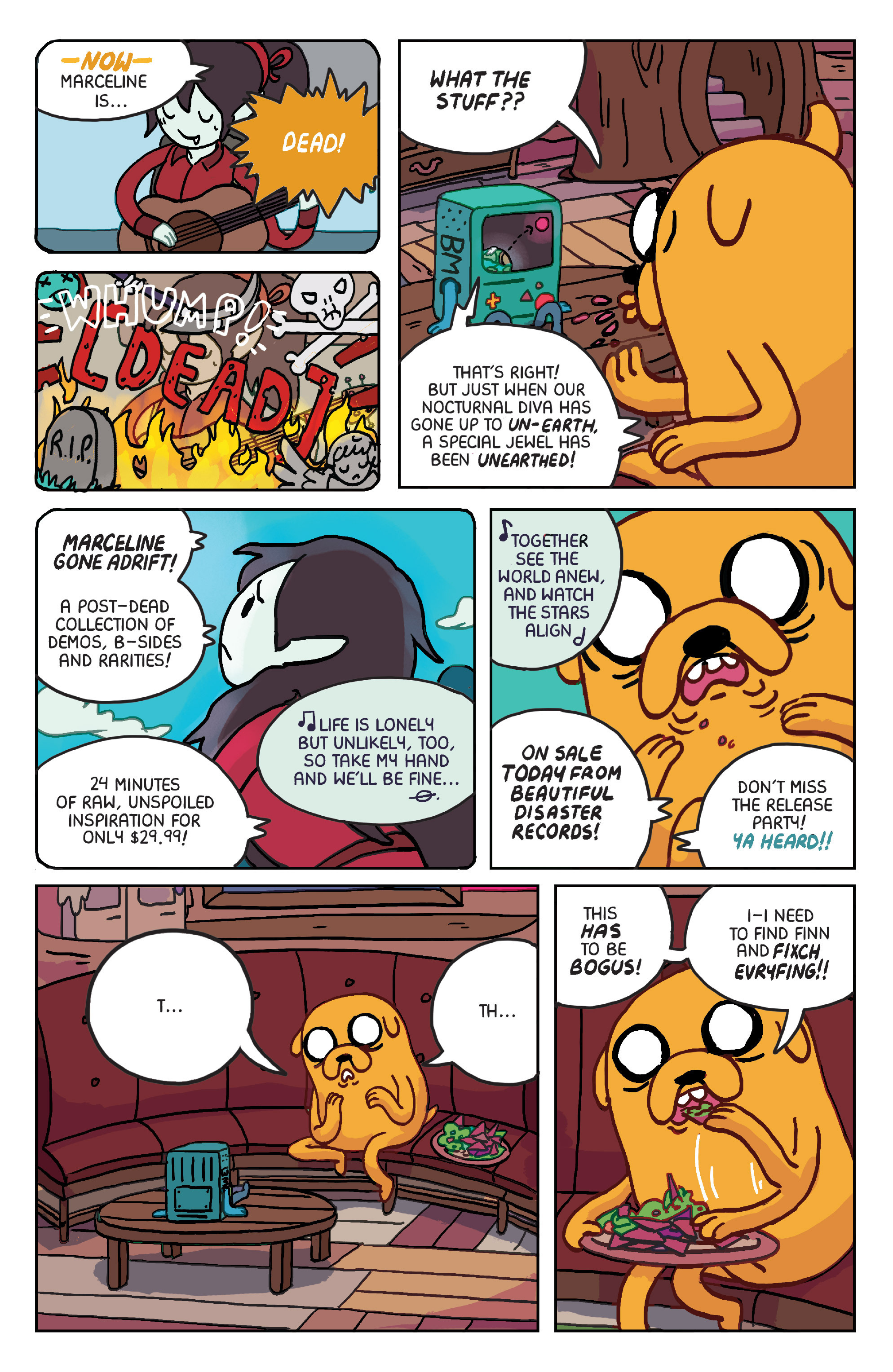 Read online Adventure Time: Marceline Gone Adrift comic -  Issue #5 - 10