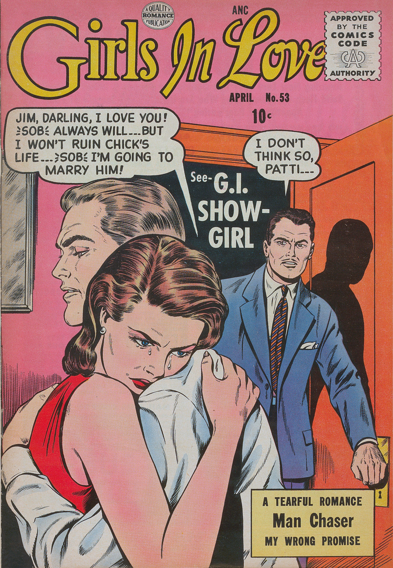 Read online Girls in Love (1955) comic -  Issue #53 - 1