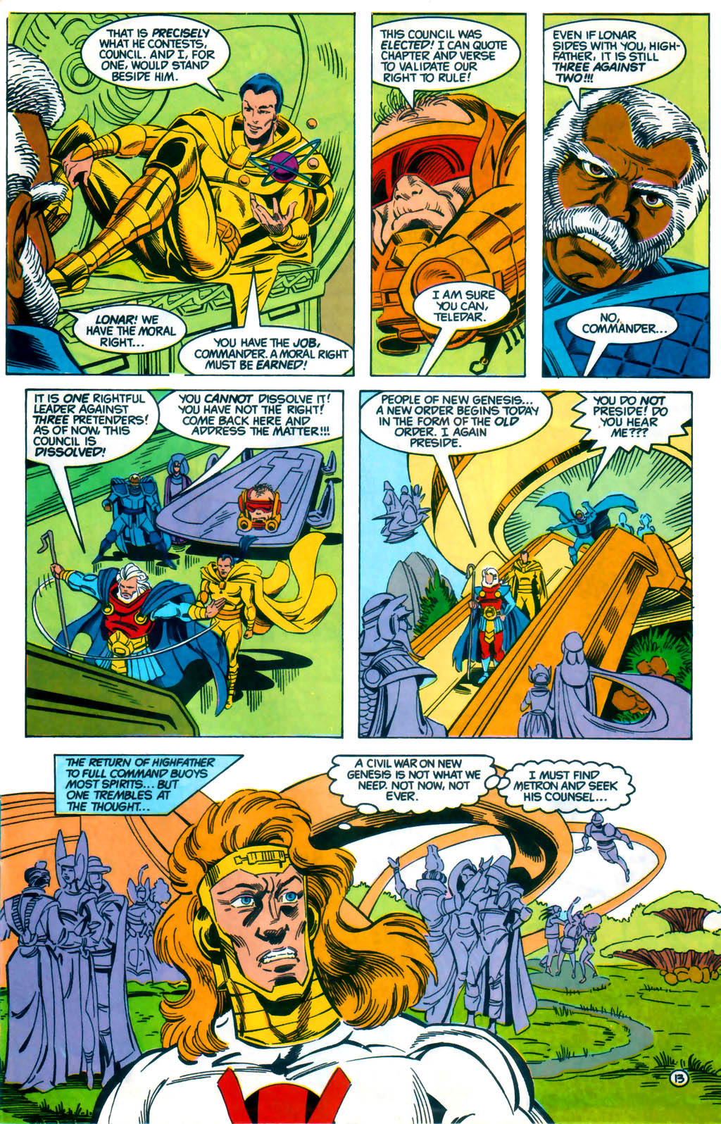 Read online The New Gods (1989) comic -  Issue #6 - 14