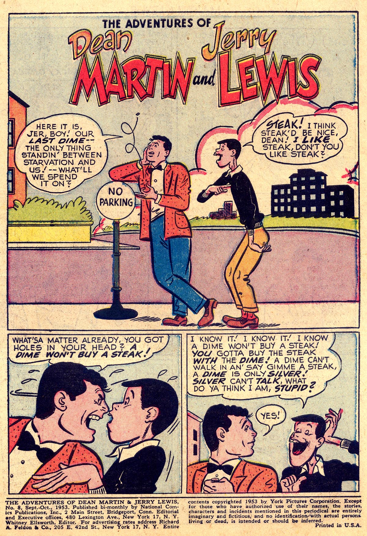 Read online The Adventures of Dean Martin and Jerry Lewis comic -  Issue #8 - 3