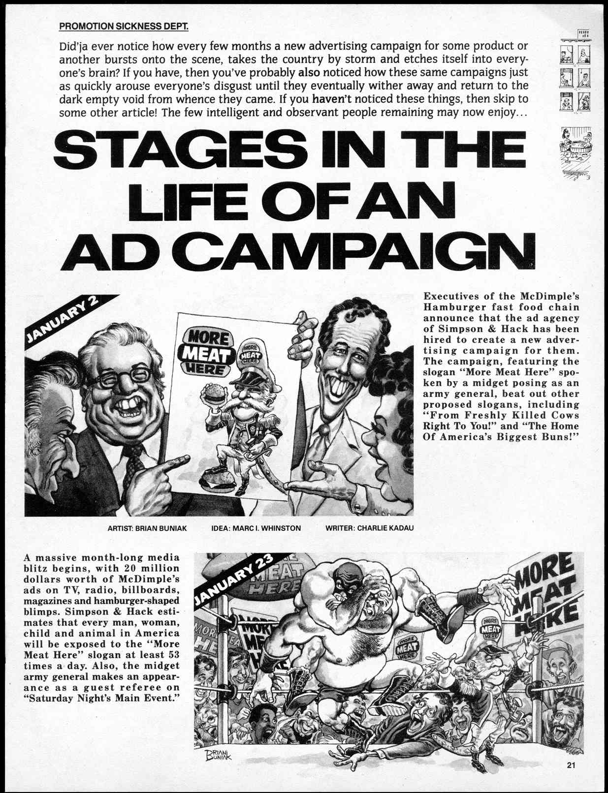 Read online MAD comic -  Issue #277 - 23