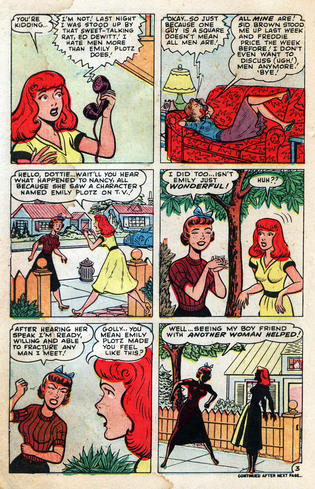 Read online Patsy Walker comic -  Issue #38 - 14