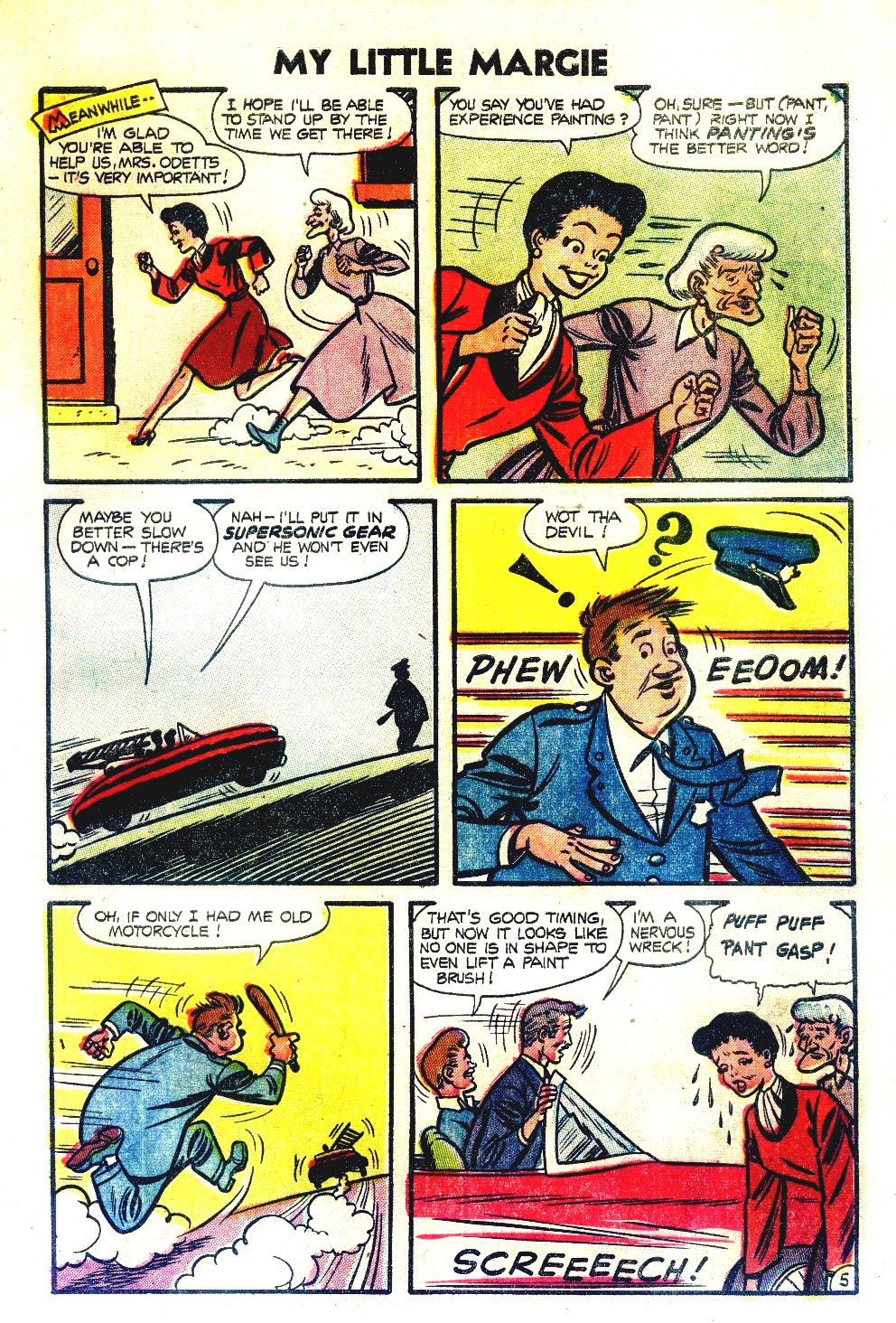 Read online My Little Margie (1954) comic -  Issue #8 - 7