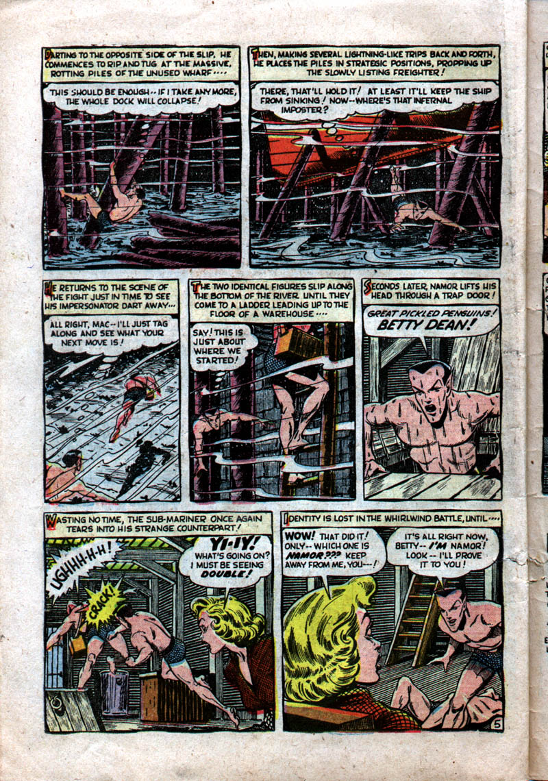 Read online Sub-Mariner Comics comic -  Issue #37 - 30