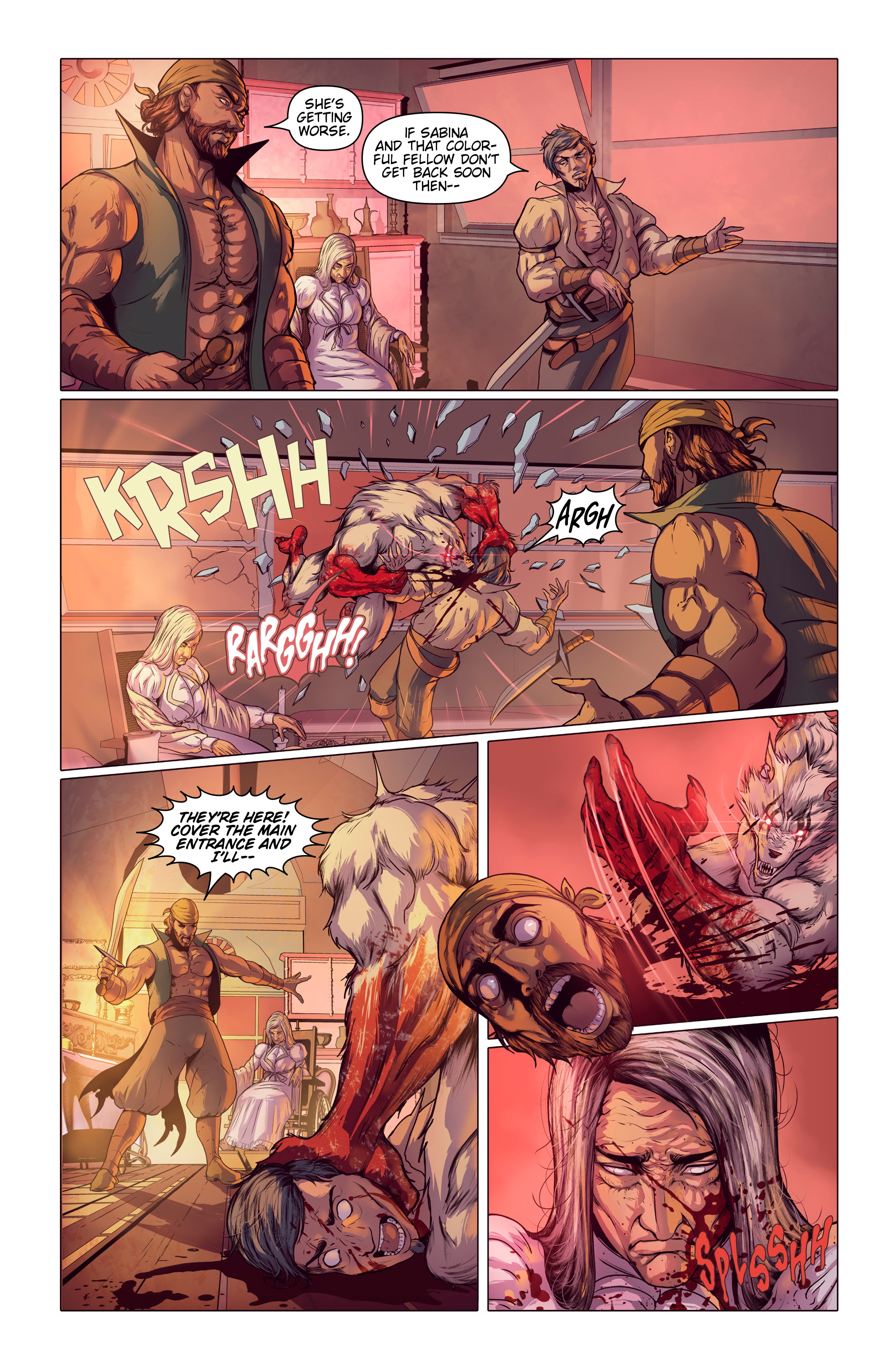 Read online Wolvenheart comic -  Issue #6 - 5
