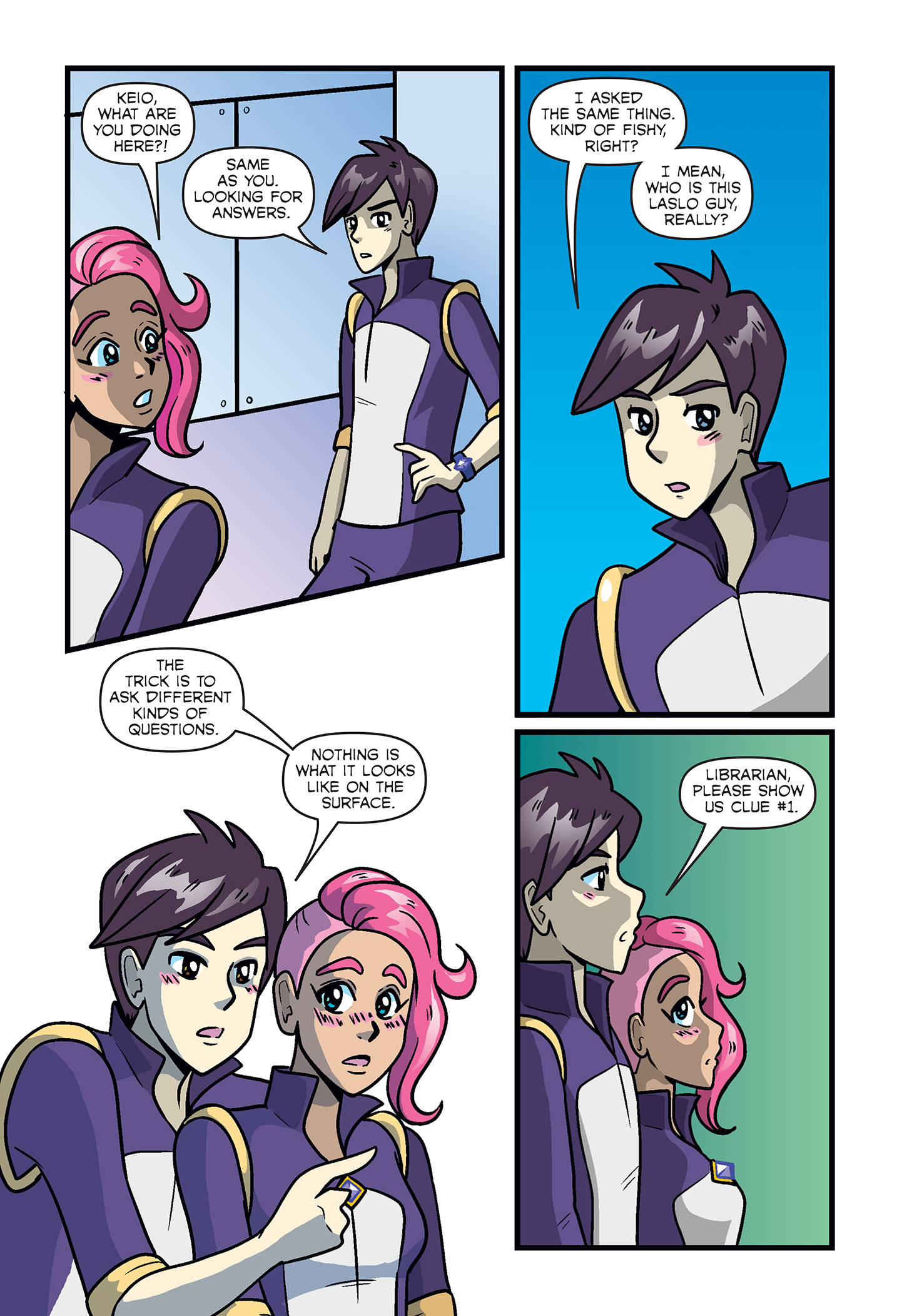 Read online Ana and the Cosmic Race comic -  Issue # TPB - 43