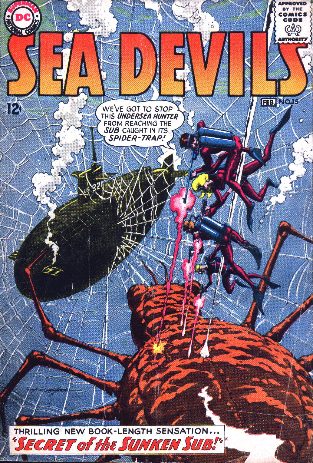Read online Sea Devils comic -  Issue #15 - 1