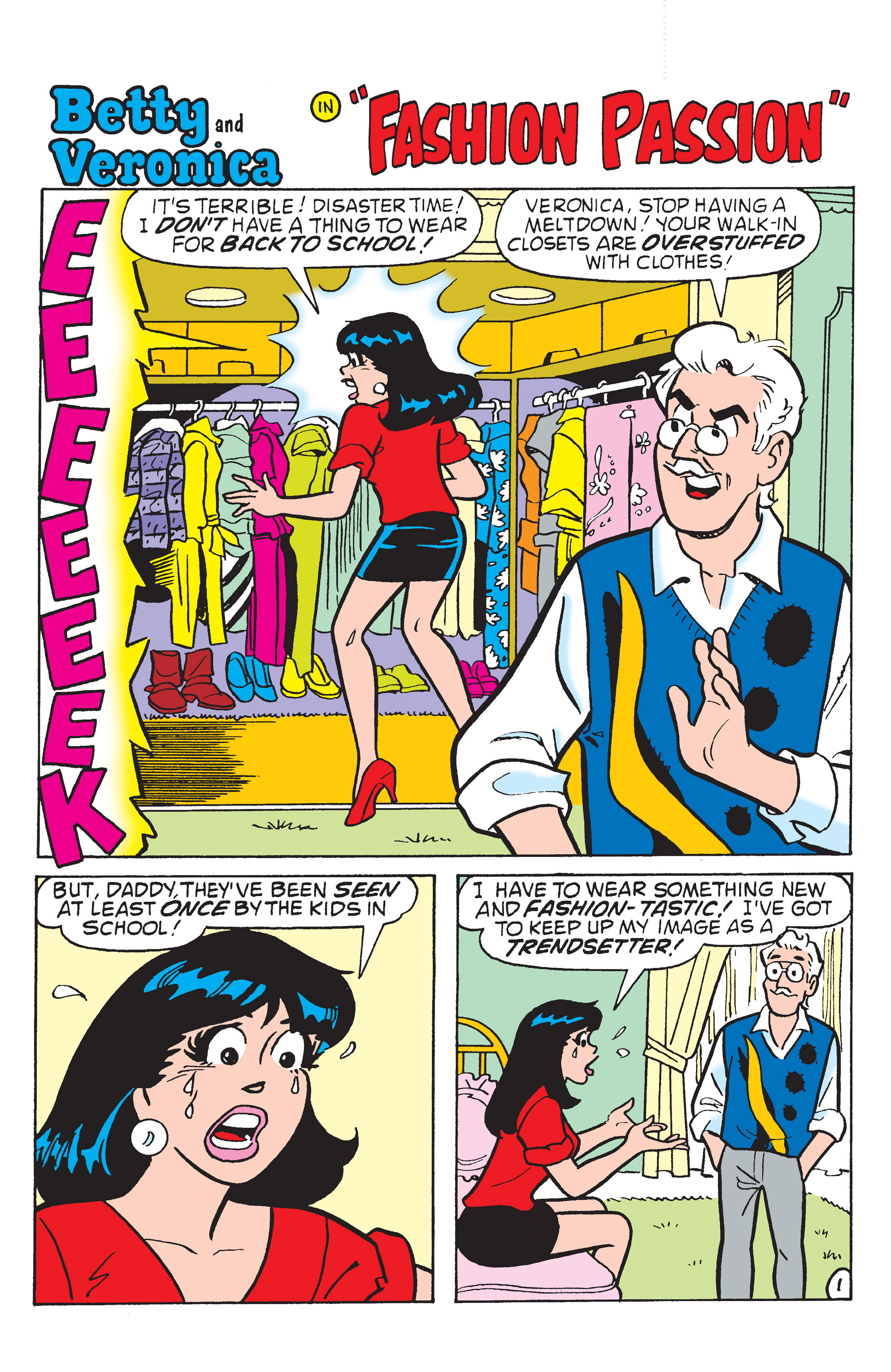 Read online Veronica's Hot Fashions comic -  Issue # TPB - 3