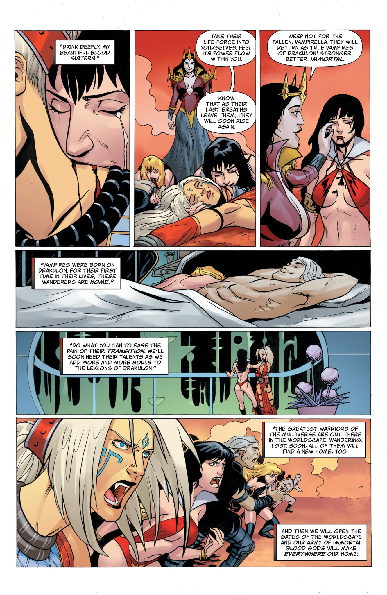 Read online Pathfinder: Worldscape (2018) comic -  Issue # Vampirella - 22