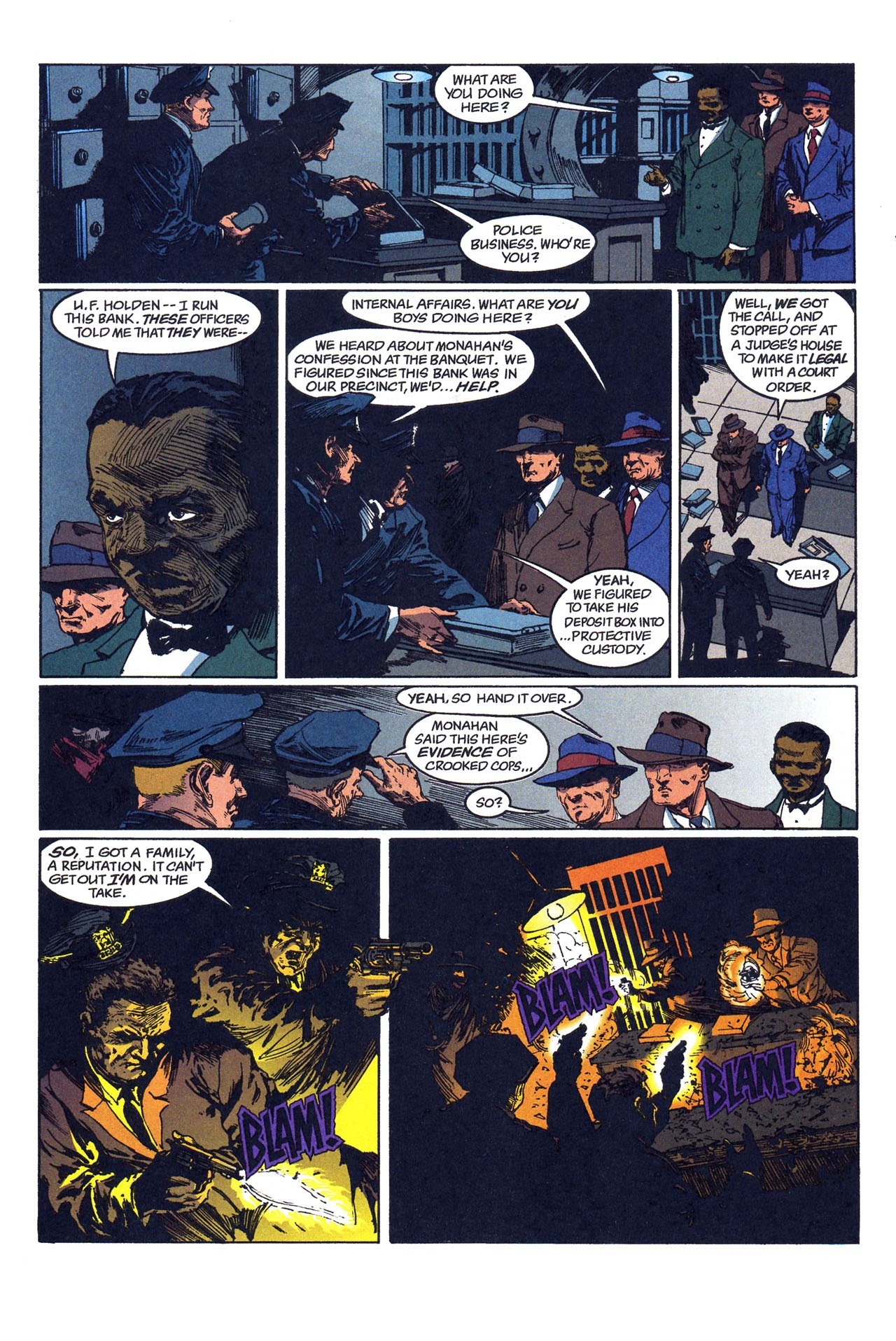 Read online The Shadow: Hell's Heat Wave comic -  Issue #3 - 4