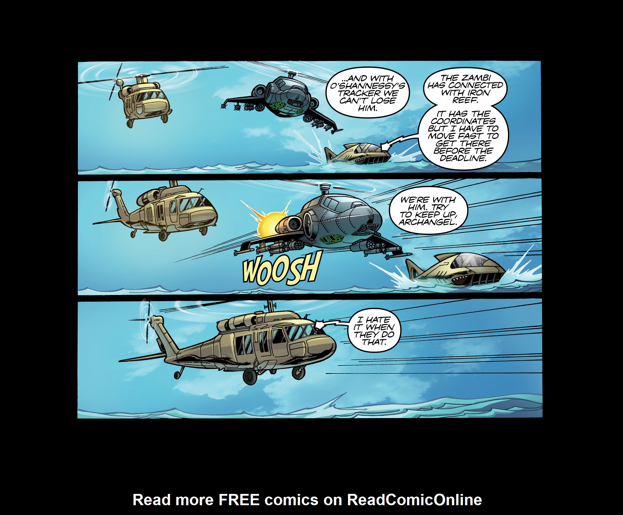 Read online Airwolf Airstrikes comic -  Issue #3 - 33