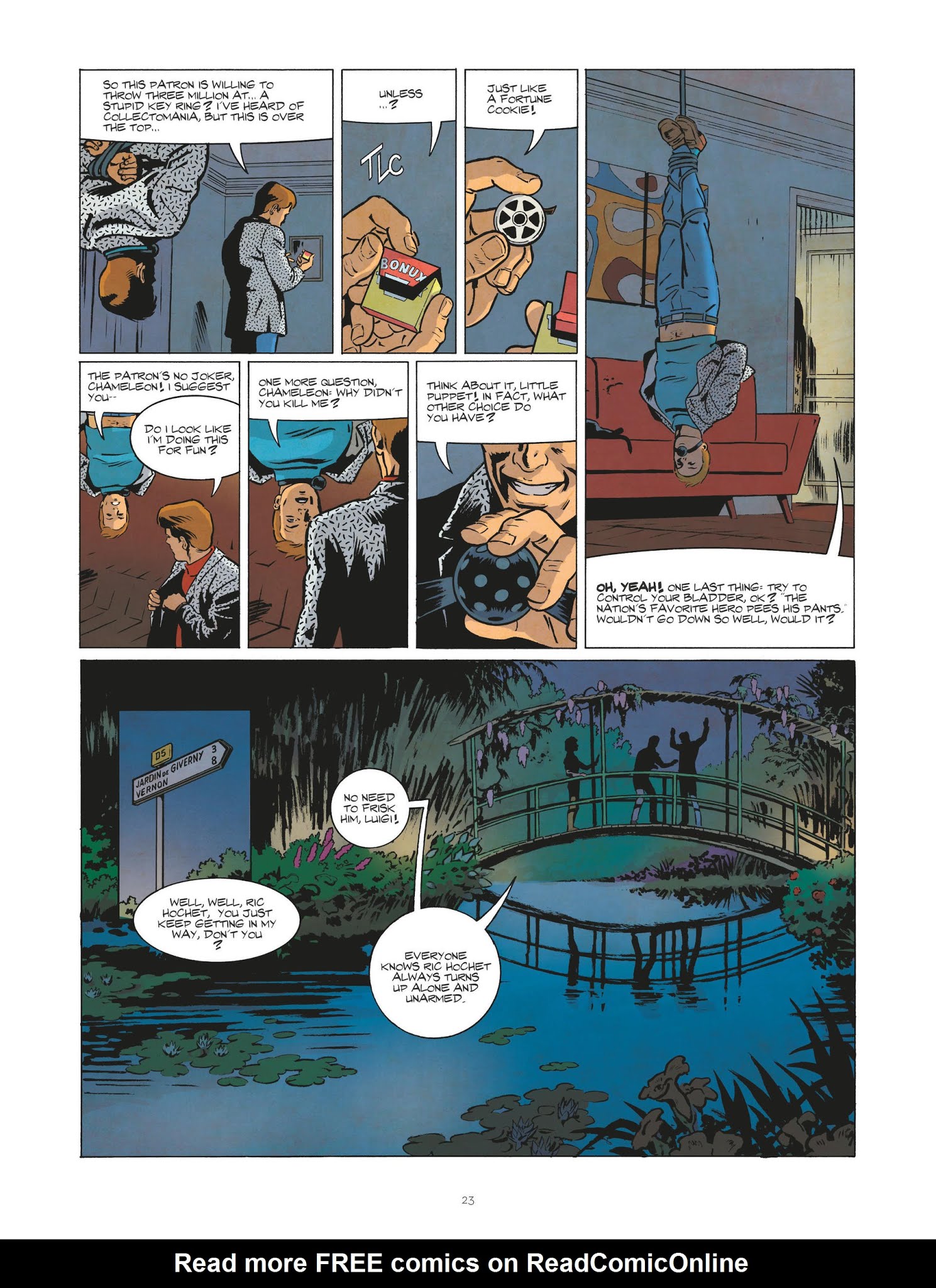Read online The Mighty Return of Ric Hochet comic -  Issue #1 - 23