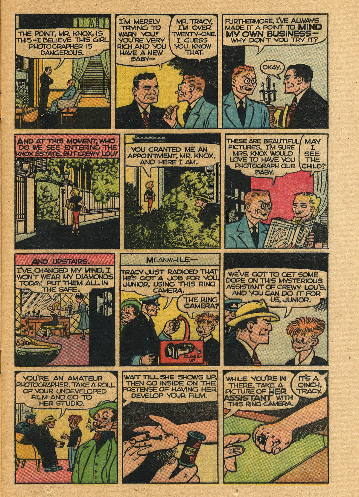 Read online Dick Tracy comic -  Issue #74 - 22