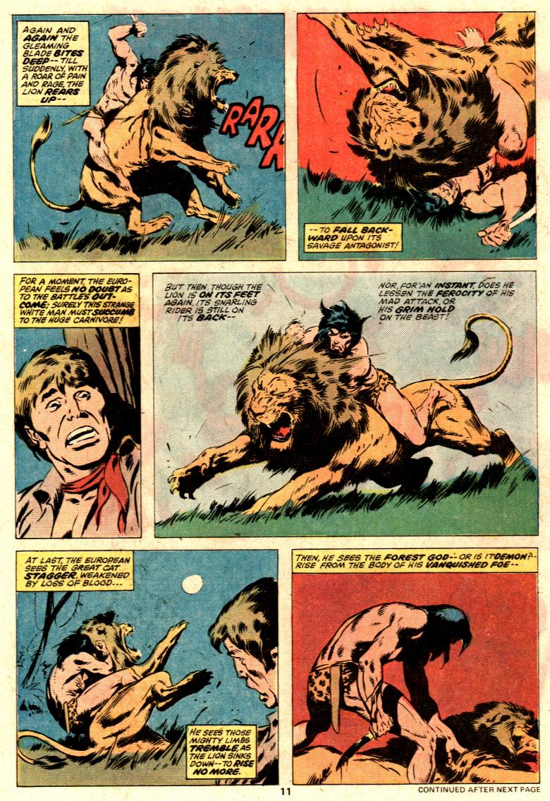 Read online Tarzan (1977) comic -  Issue #1 - 8
