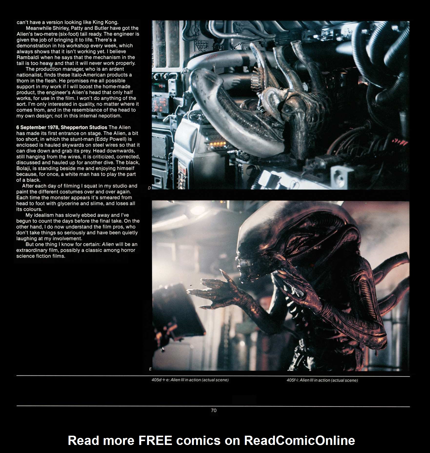 Read online Giger's Alien comic -  Issue # TPB - 72