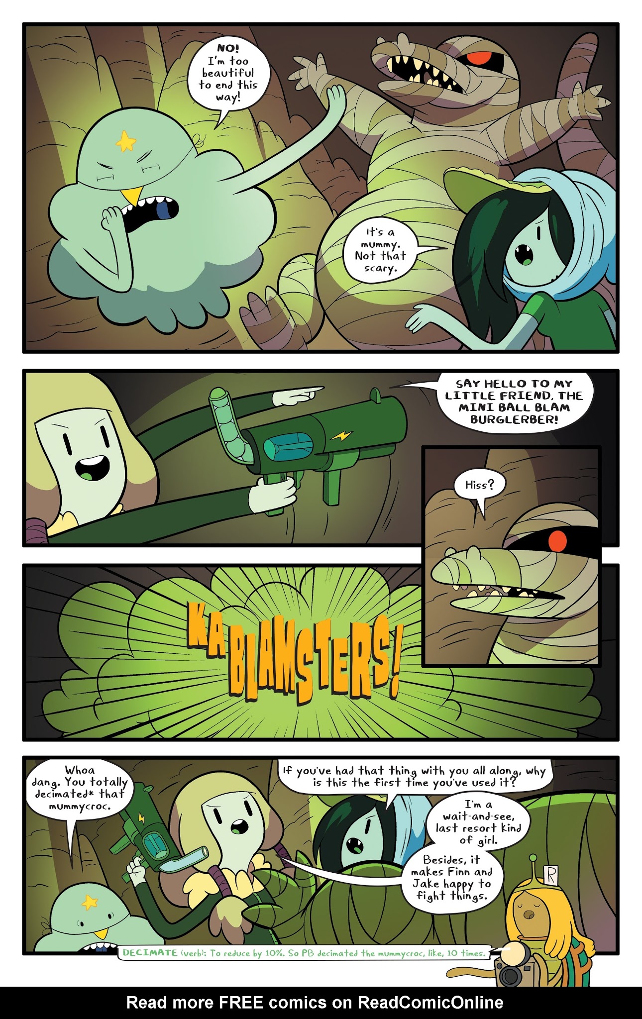 Read online Adventure Time comic -  Issue #67 - 18