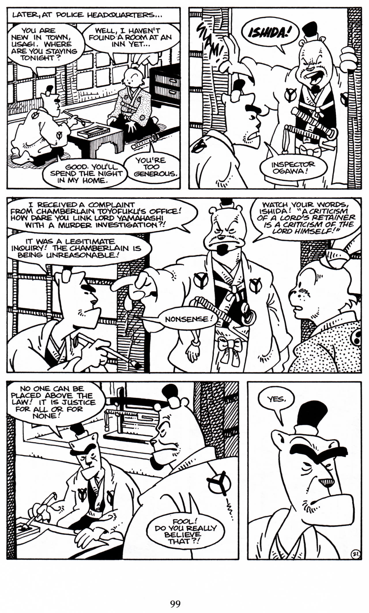 Read online Usagi Yojimbo (1996) comic -  Issue #26 - 21
