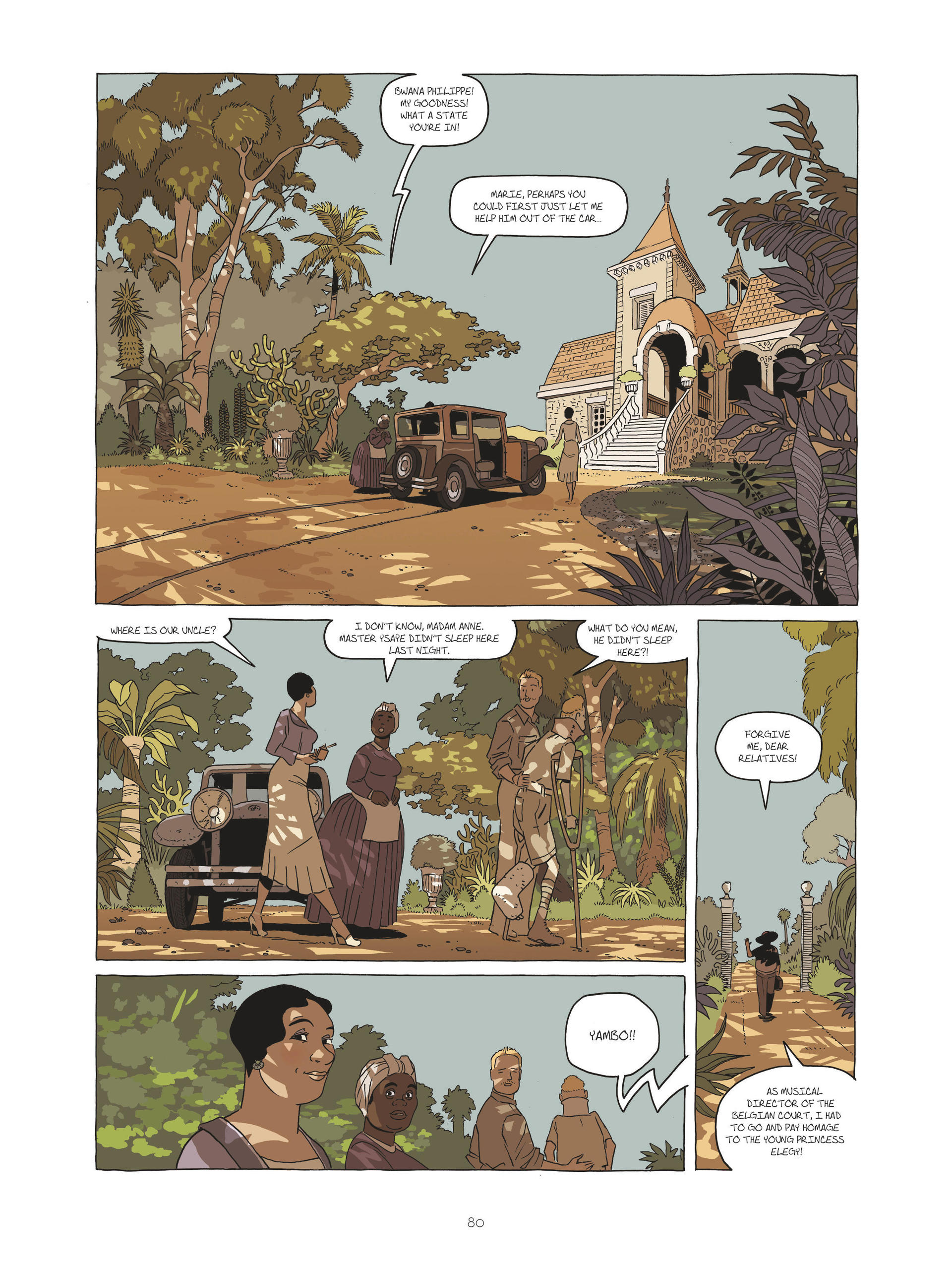 Read online Zidrou-Beuchot's African Trilogy comic -  Issue # TPB 2 - 80