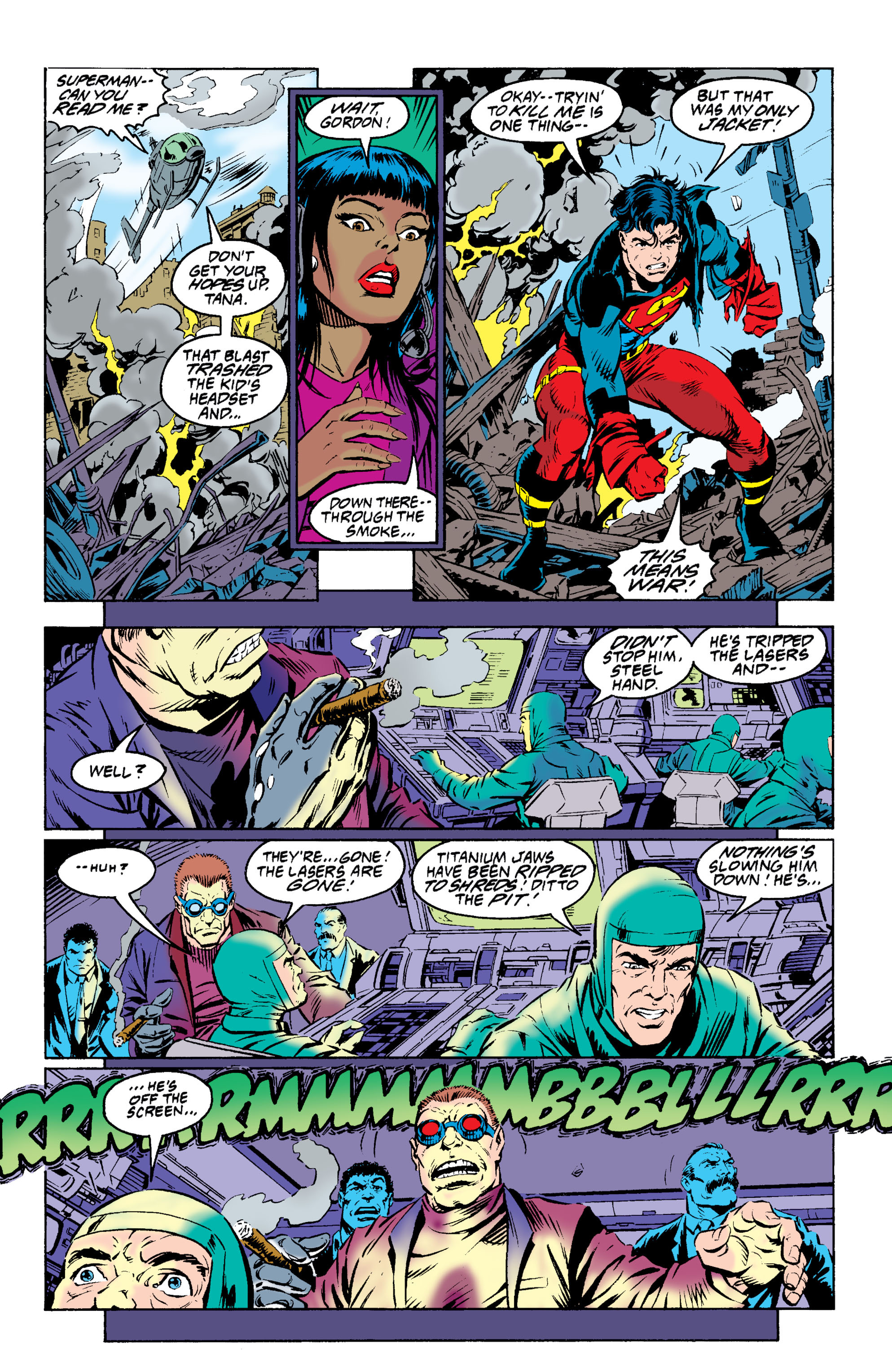 Read online Superman: The Death and Return of Superman Omnibus comic -  Issue # TPB (Part 7) - 54