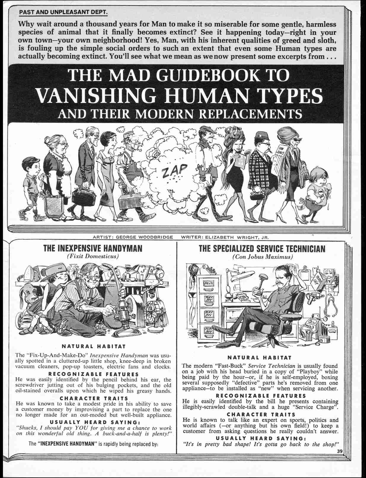 Read online MAD comic -  Issue #111 - 41