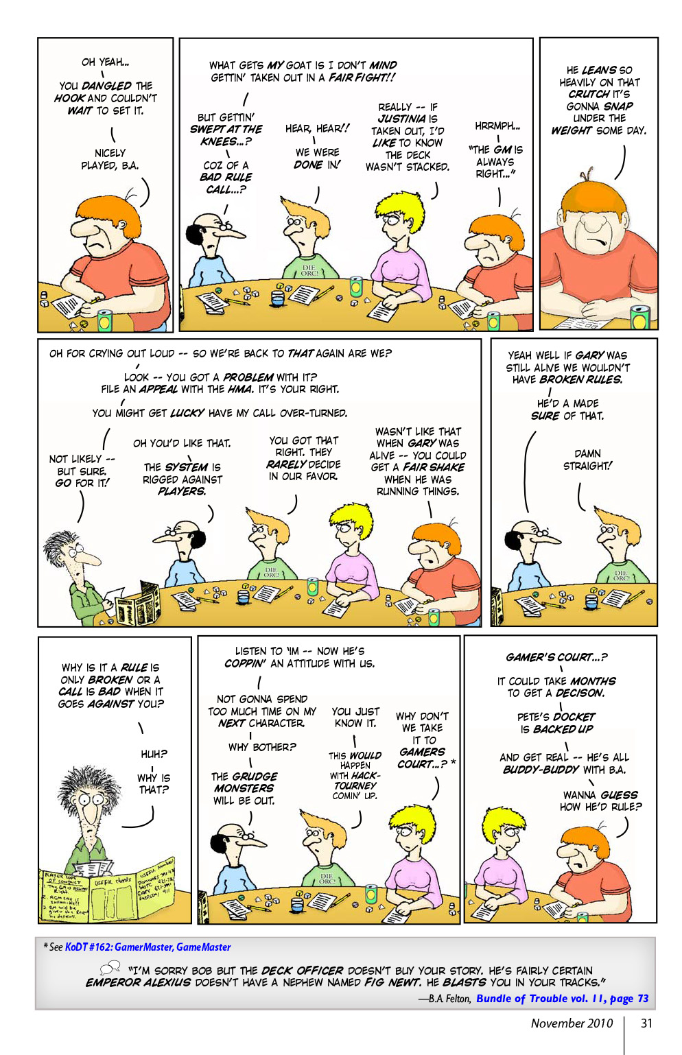 Read online Knights of the Dinner Table comic -  Issue #169 - 33