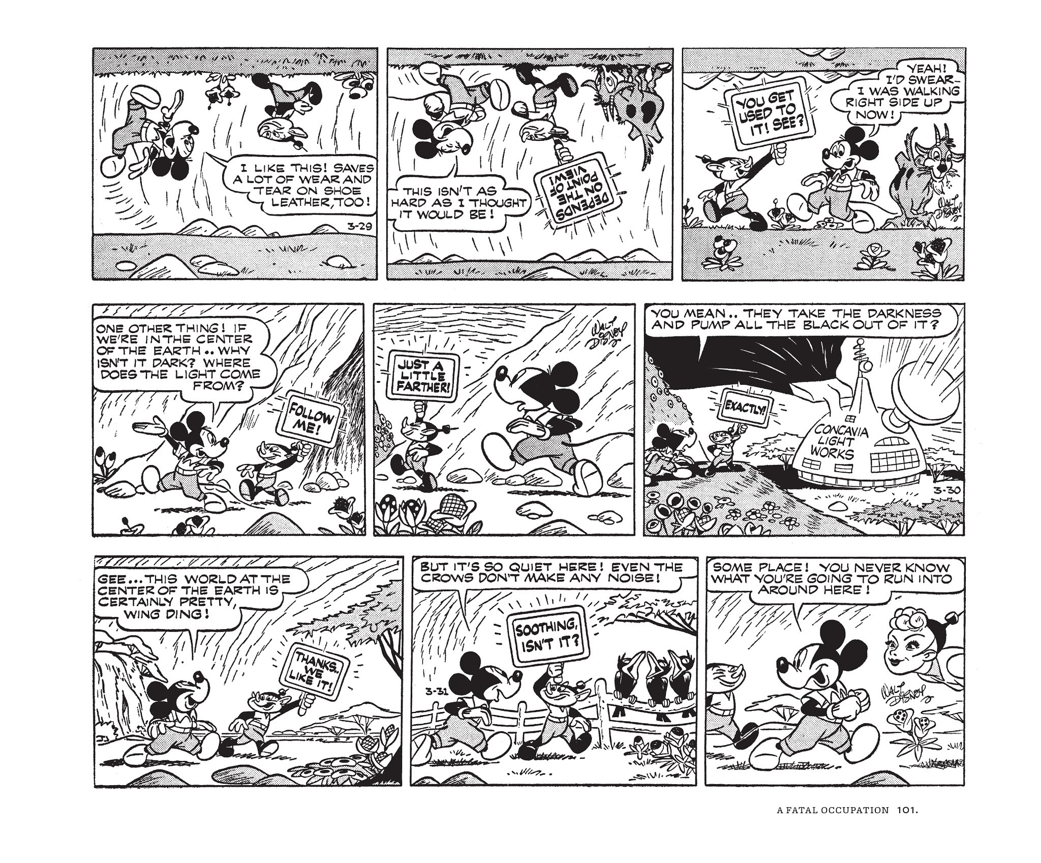 Read online Walt Disney's Mickey Mouse by Floyd Gottfredson comic -  Issue # TPB 12 (Part 2) - 1