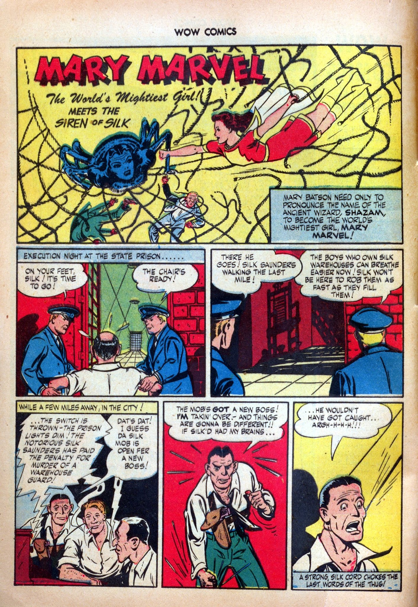 Read online Wow Comics comic -  Issue #37 - 4
