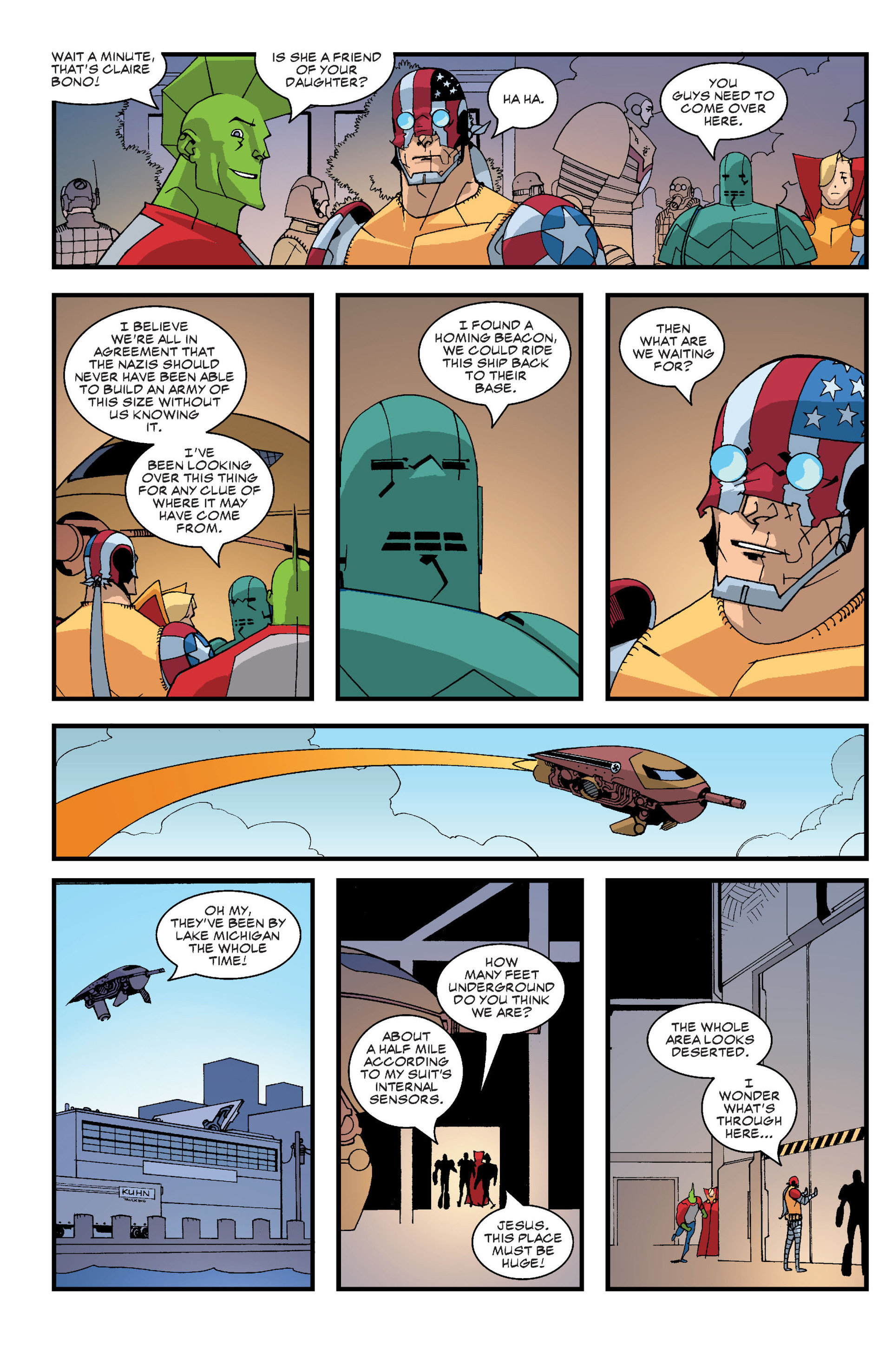 Read online Superpatriot: America's Fighting Force comic -  Issue # TPB - 93