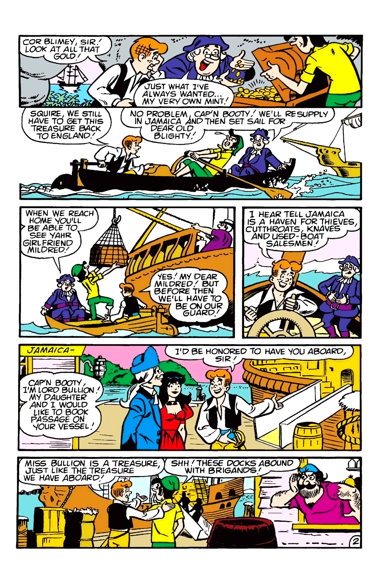 Read online Archie's Buried Treasure comic -  Issue # TPB - 73