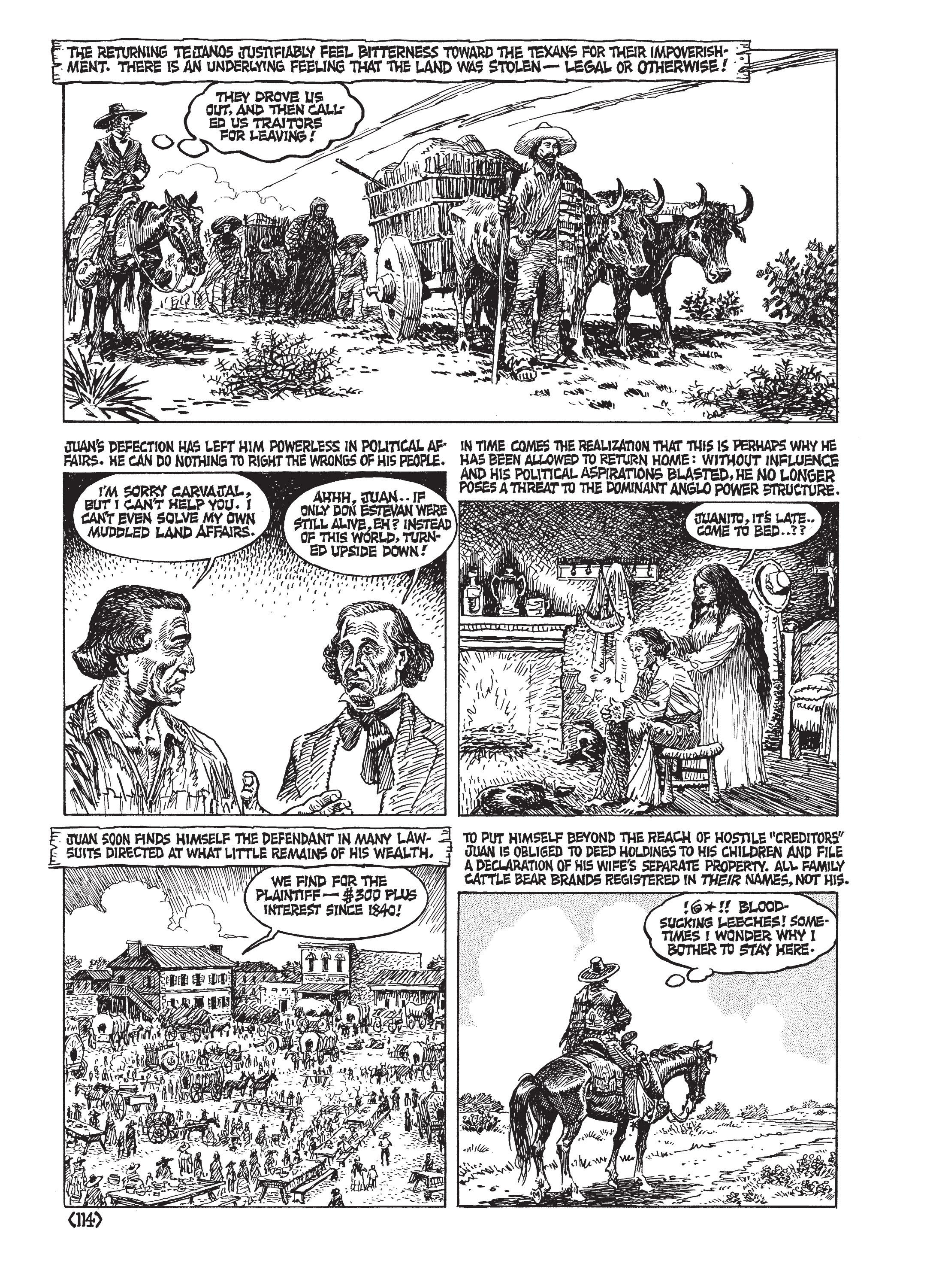 Read online Jack Jackson's American History: Los Tejanos and Lost Cause comic -  Issue # TPB (Part 2) - 18