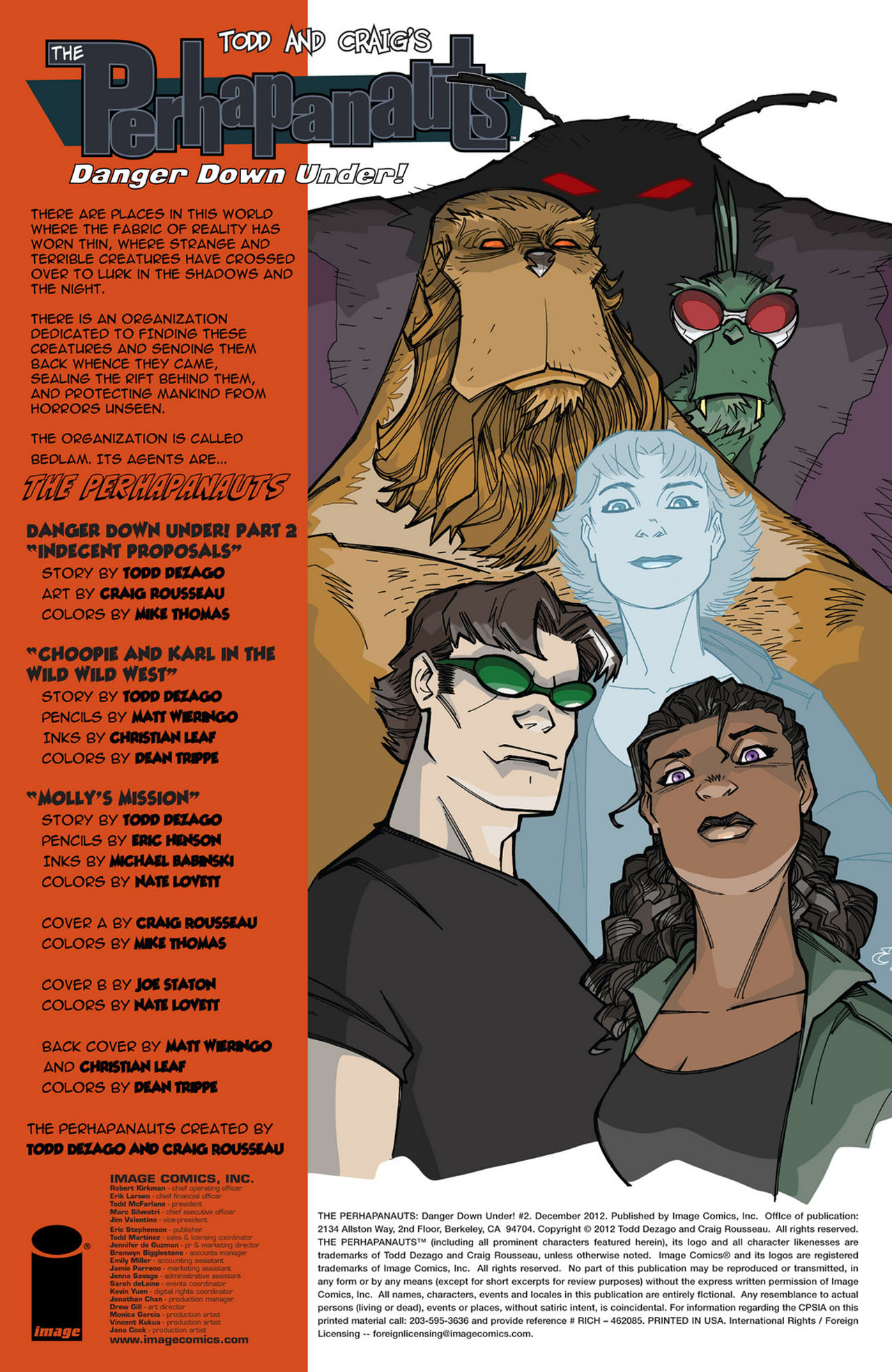Read online The Perhapanauts: Danger Down Under! comic -  Issue #2 - 2